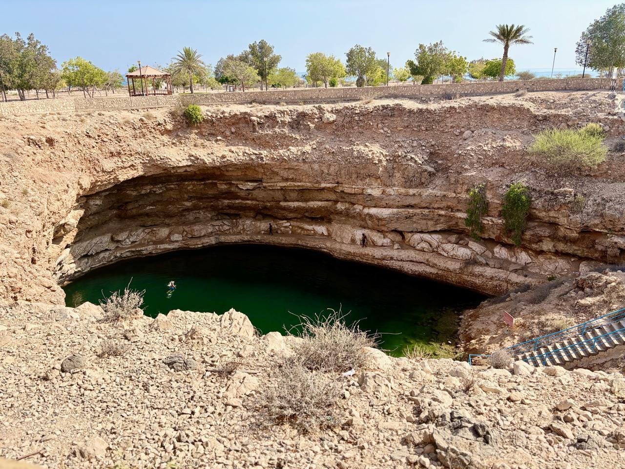 Muscat: Wadi Shab, Sinkhole, and White Beach Day Trip 2