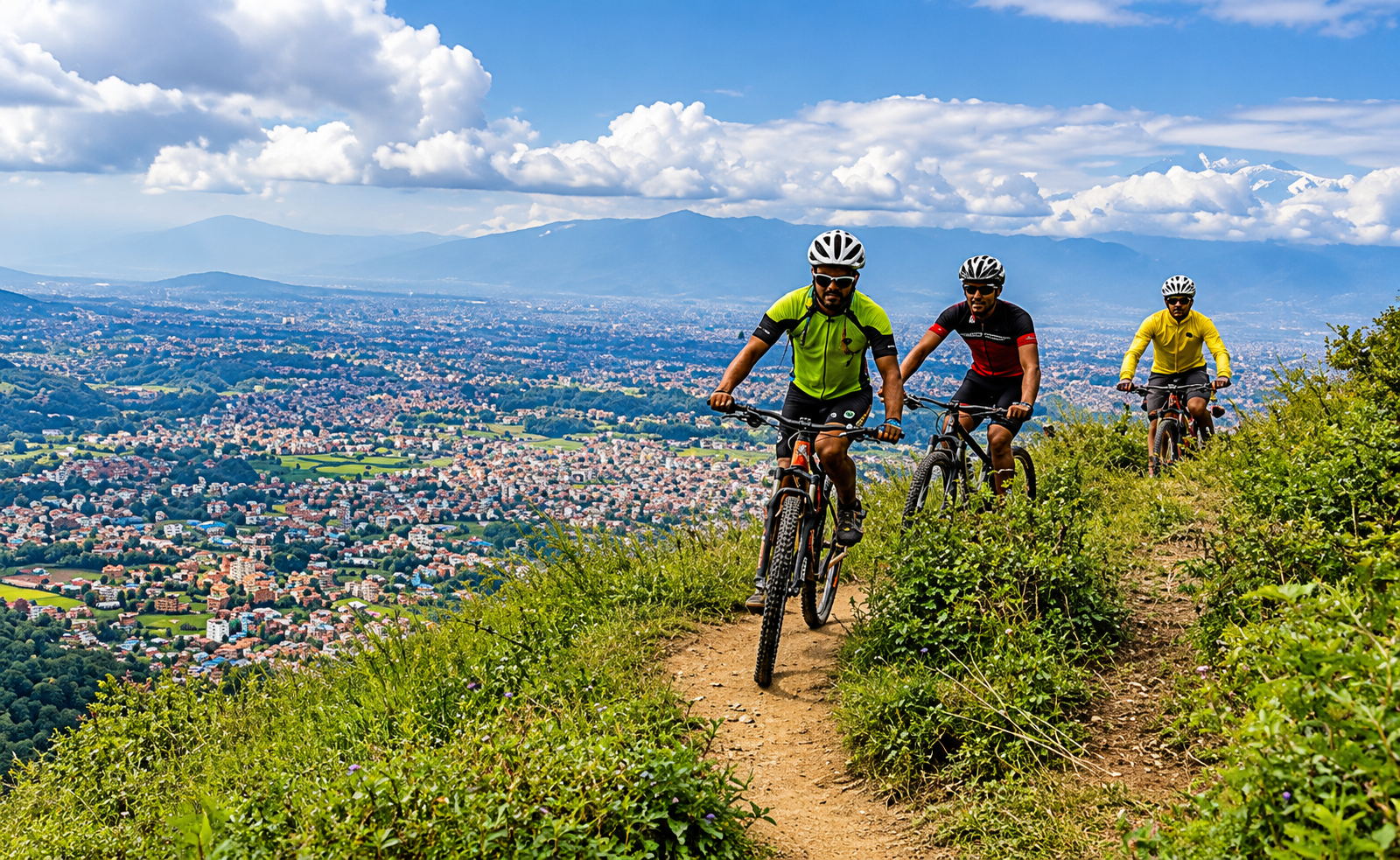 From Kathmandu:4-Day Chisapani Nagarkot Mountain Biking Tour 3