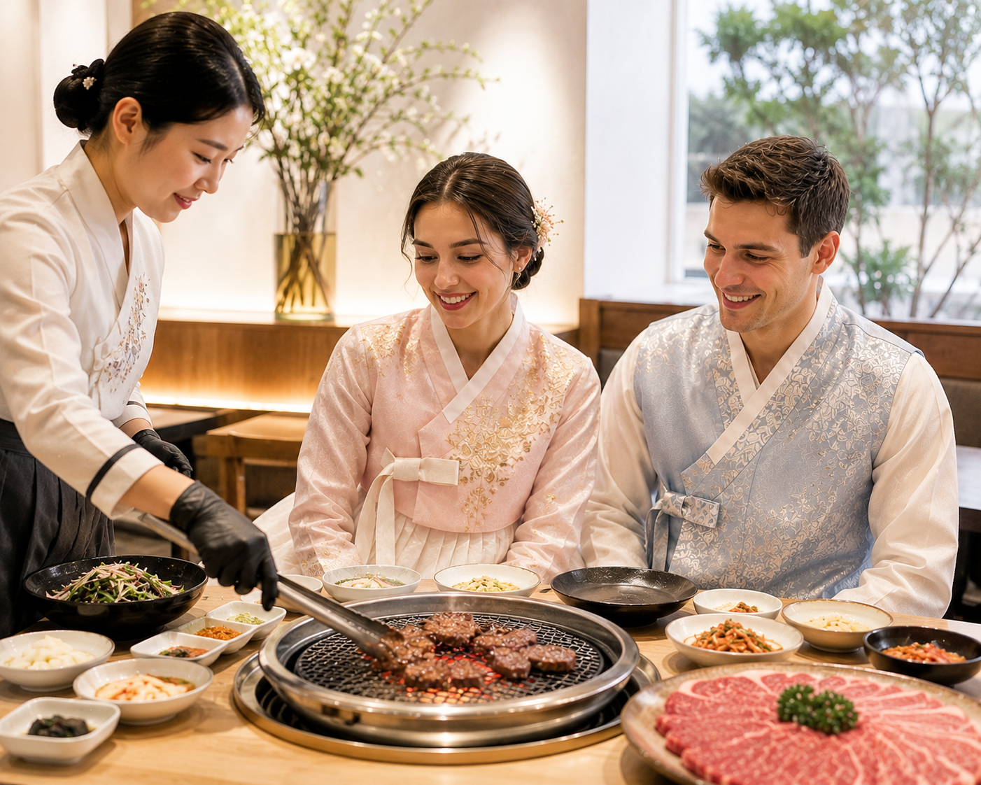 Seoul: Private Gyeongbokgung Palace & 1++ Hanwoo Dining Tour 2