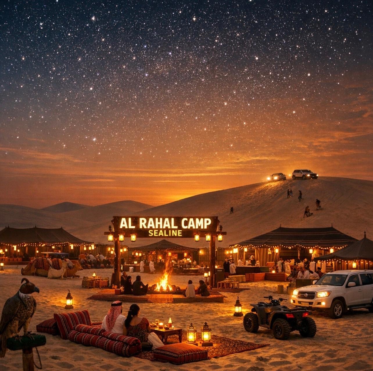 Doha: Overnight Desert Camp with BBQ Dinner and Breakfast 2
