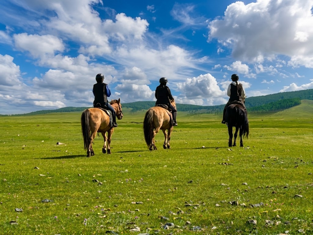 Mongolia: Horseback Riding Day Lesson and Grassland Ride