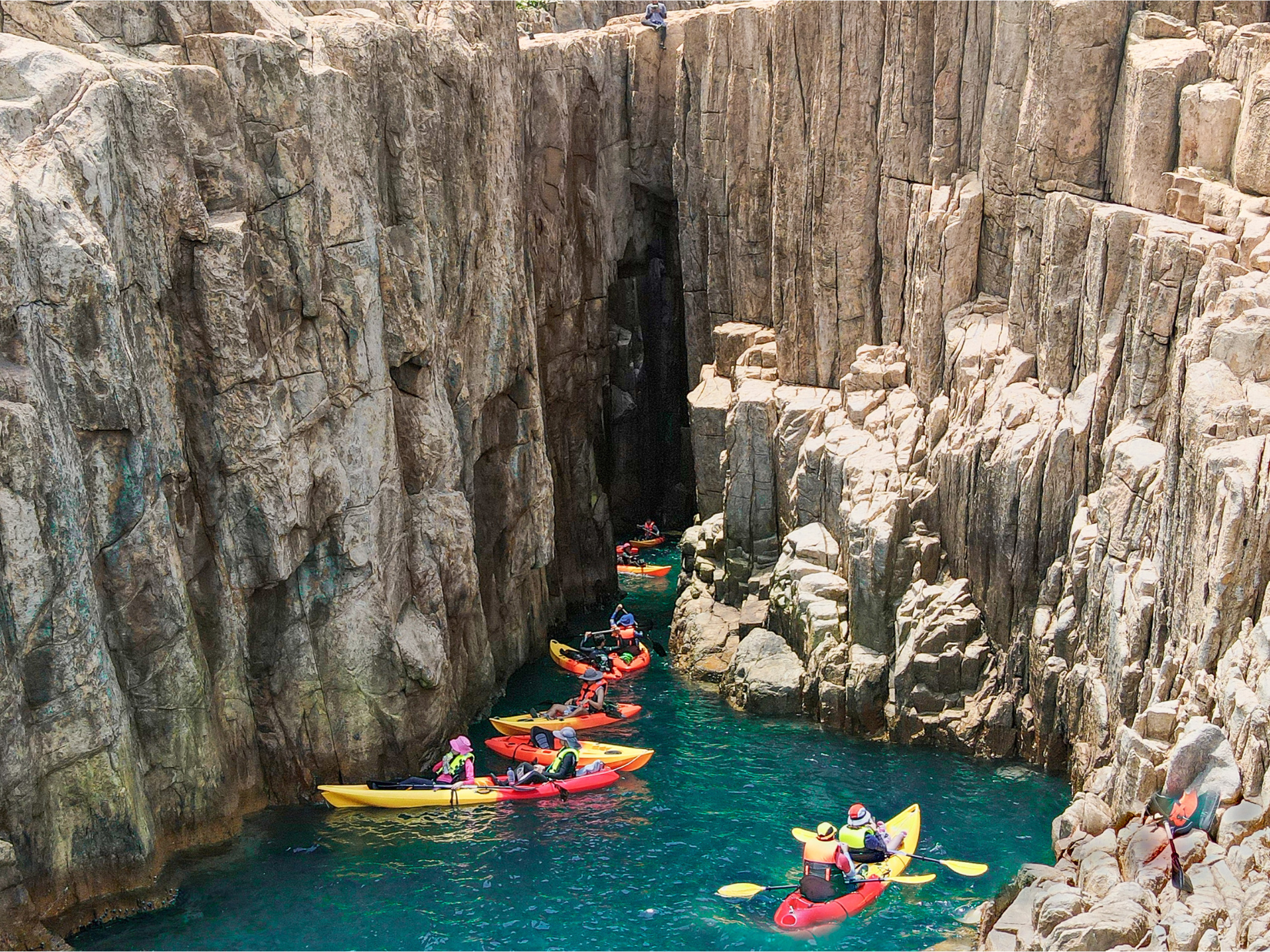 Hong Kong: Geopark Ninepin Group Kayaking Adventure Tour 2