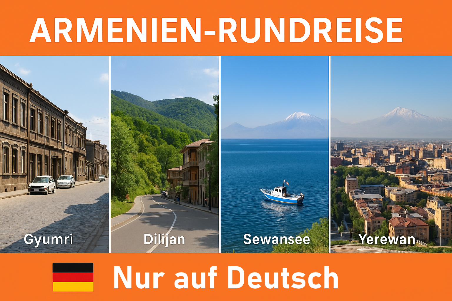 Armenia Tour – Private Full-Day Tour: Gyumri, Dilijan, Sevan & Yerevan