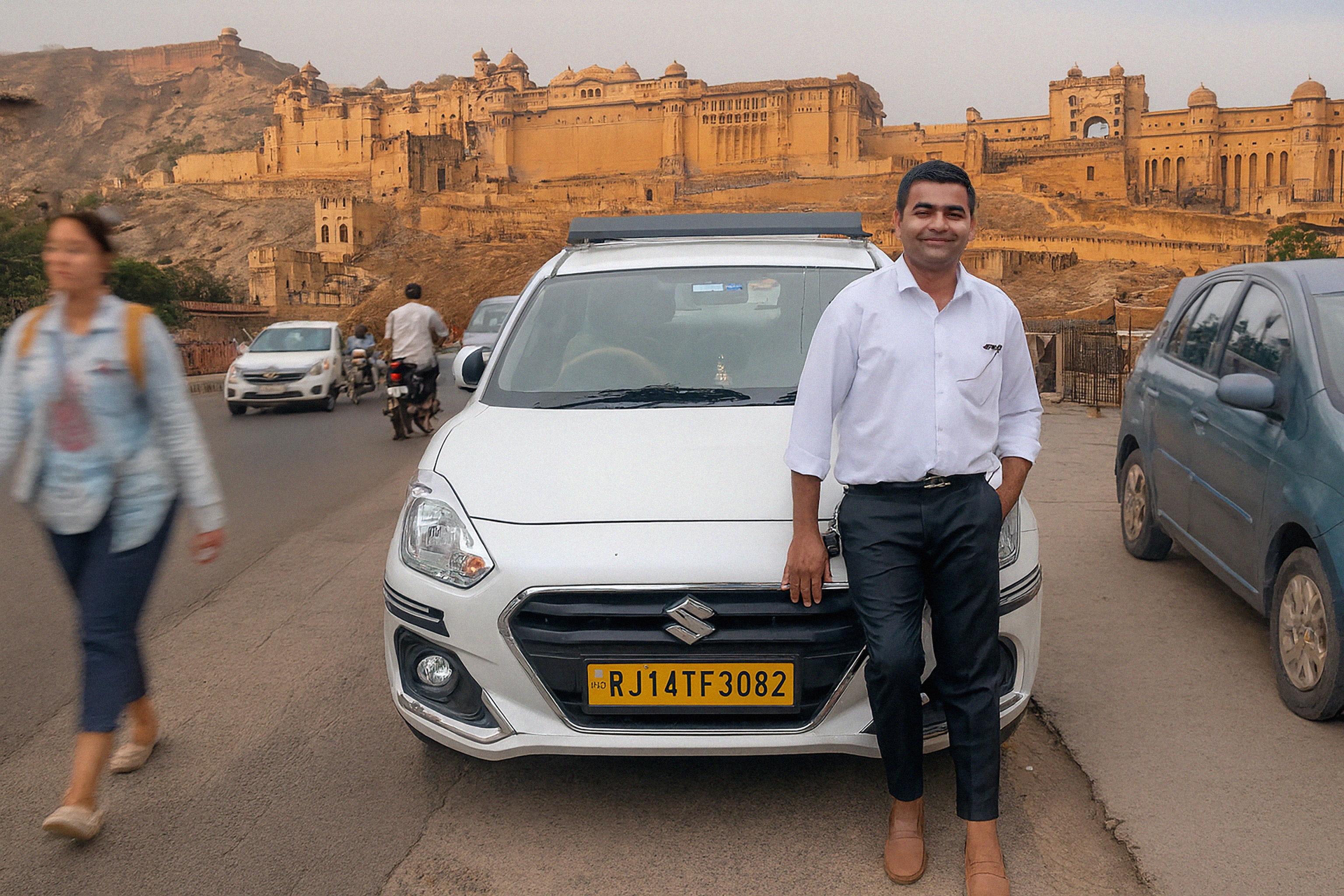 Jaipur car tour - English-speaking local driver!