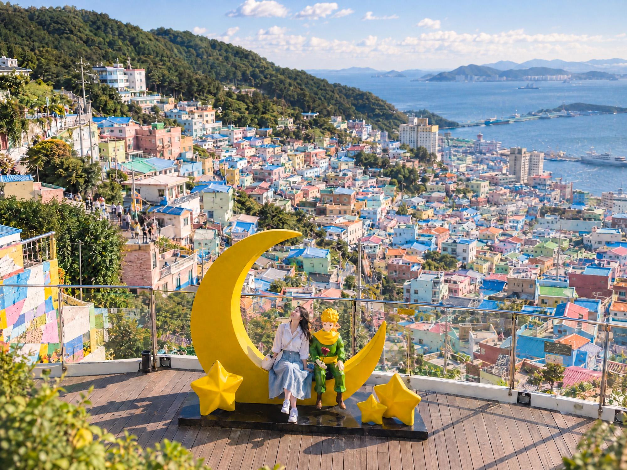Busan Coastal Experience with Gamcheon Village & Sky Capsule