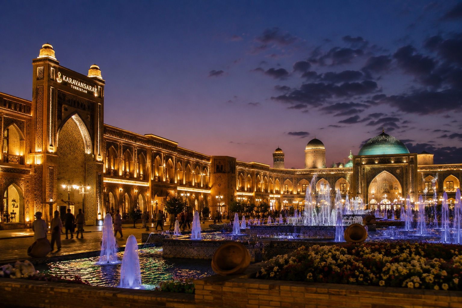 From Shymkent: 2-Day Private Turkistan Tour for Up to Two 3