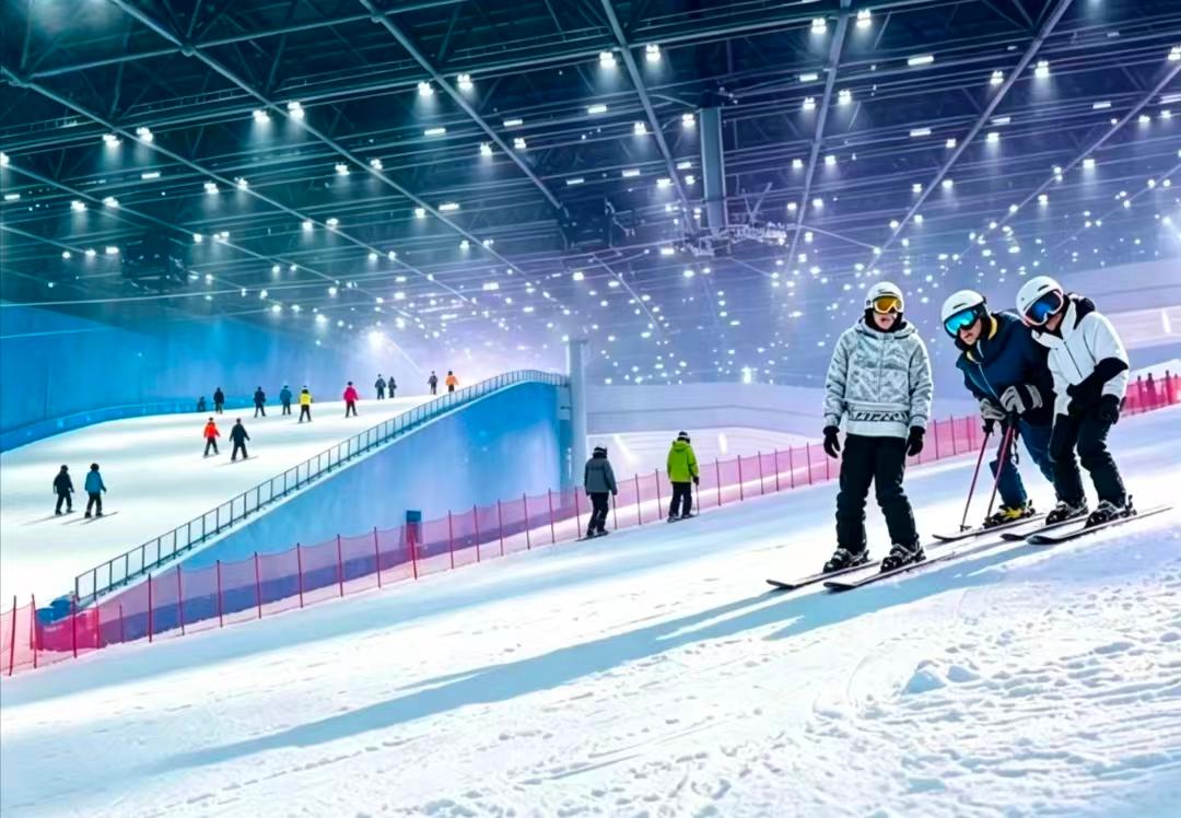 From Shanghai & Suzhou: Alps Snow World Day Trip with Ticket