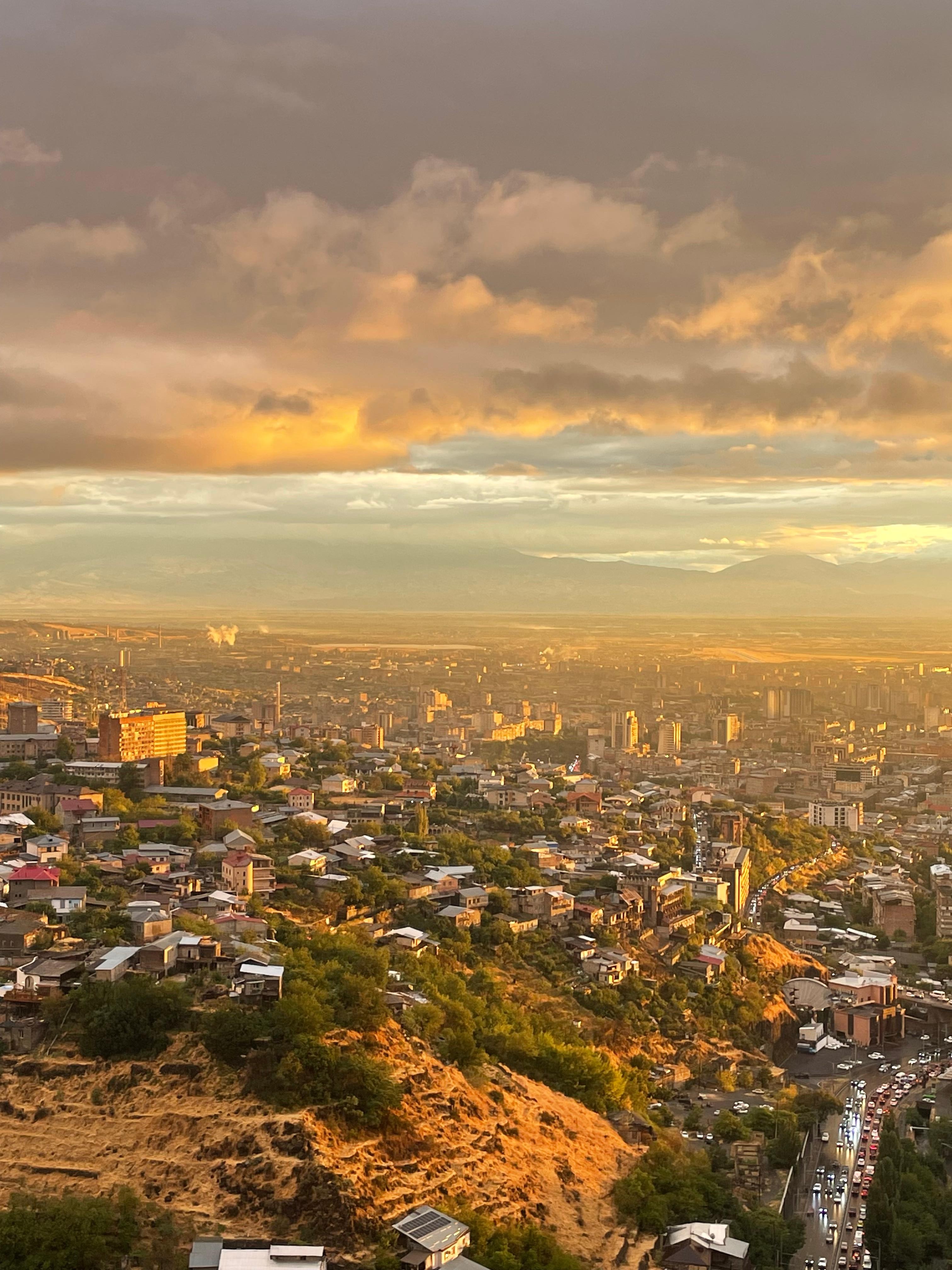 Yerevan: Wine, Husky Cuddles & the City Glowing at Your Feet 3