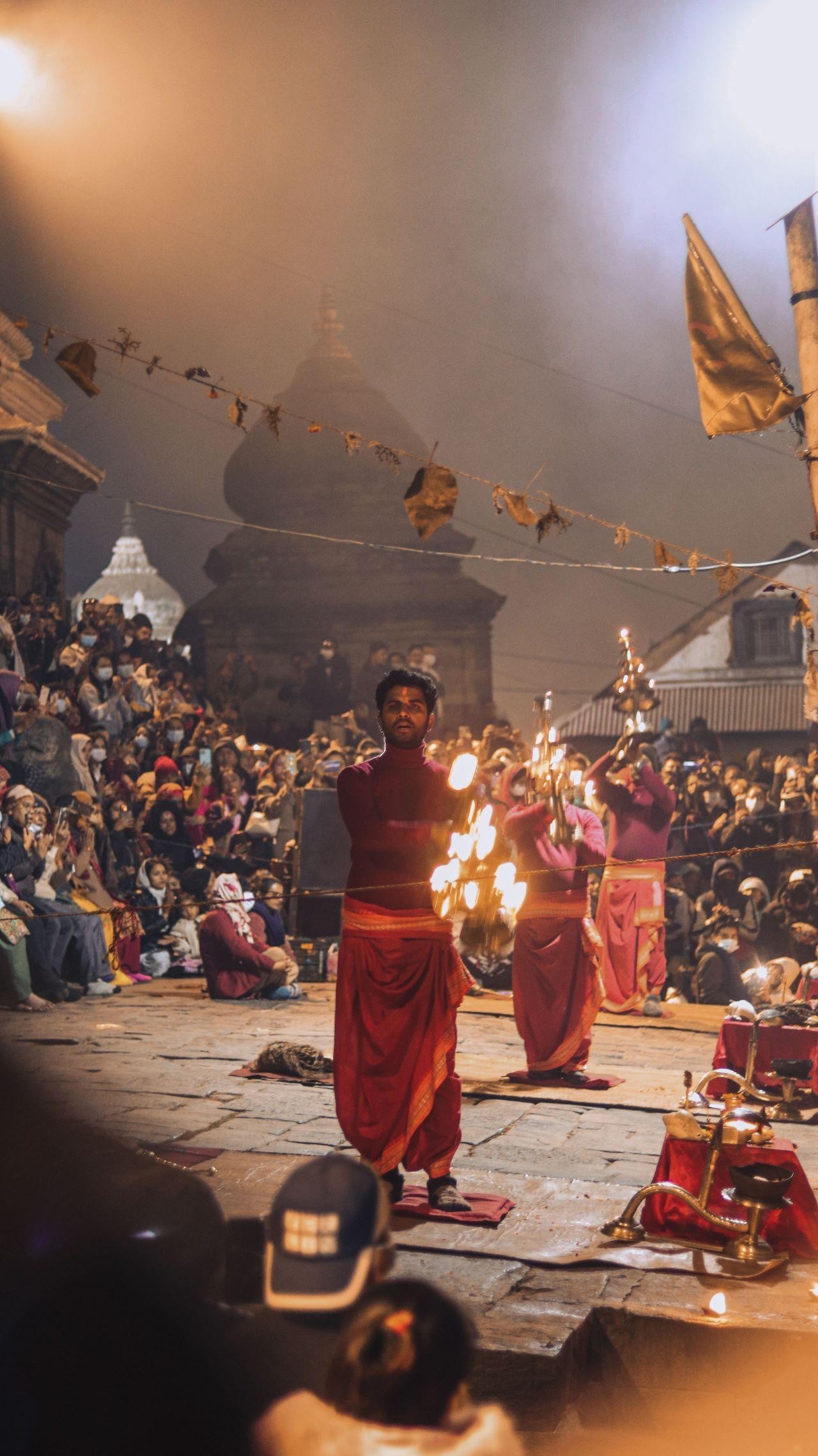 Kathmandu: Pashupatinath Temple Evening Aarati Tour 3