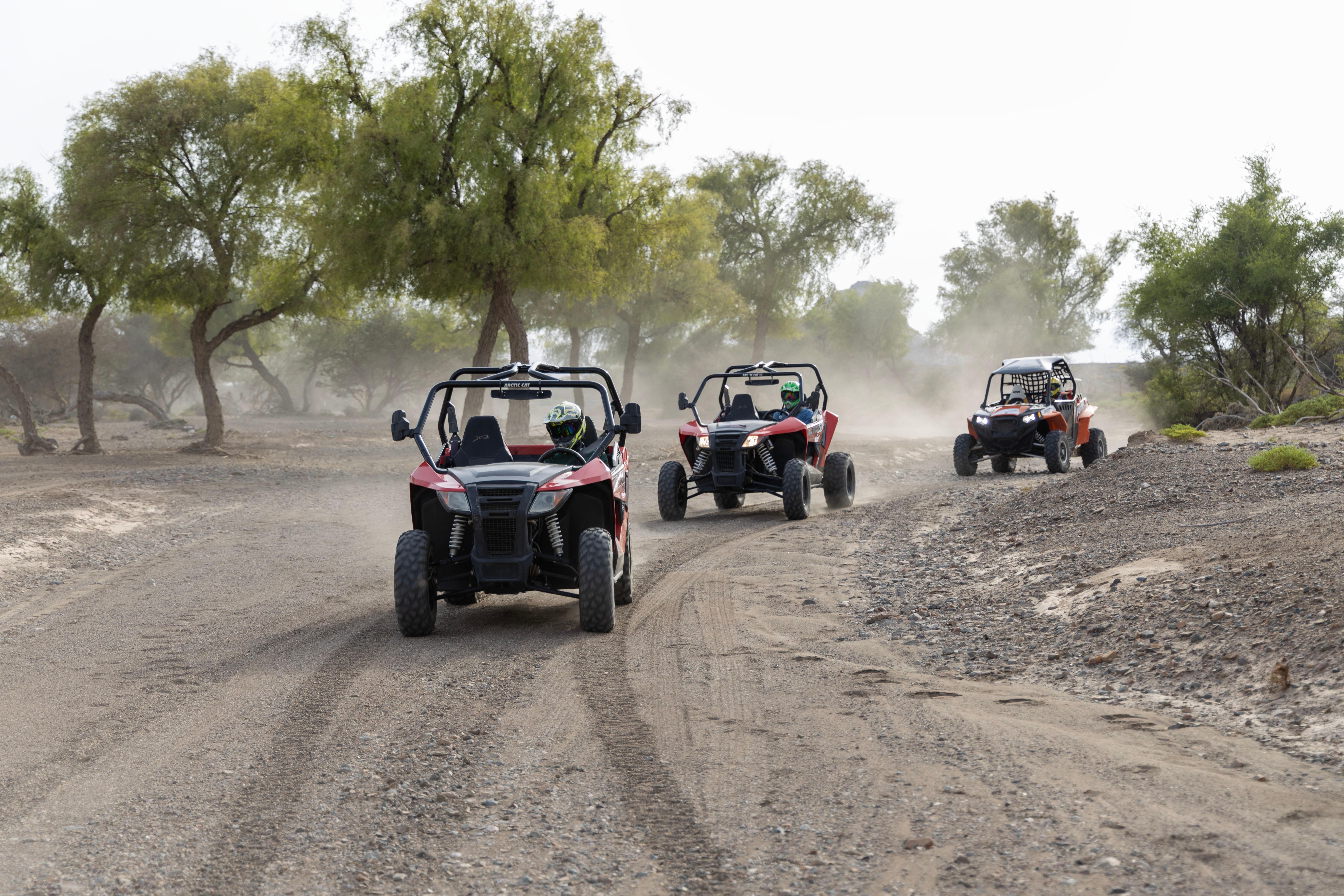 From Muscat: Guided Self-Drive UTV Tour in Wadi Al Rak