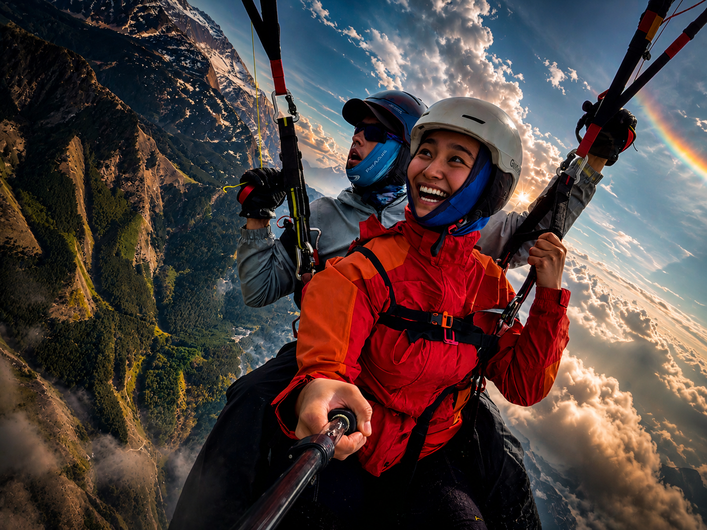 Almaty: 3 Tandem Paragliding Options over Almaty Mountains