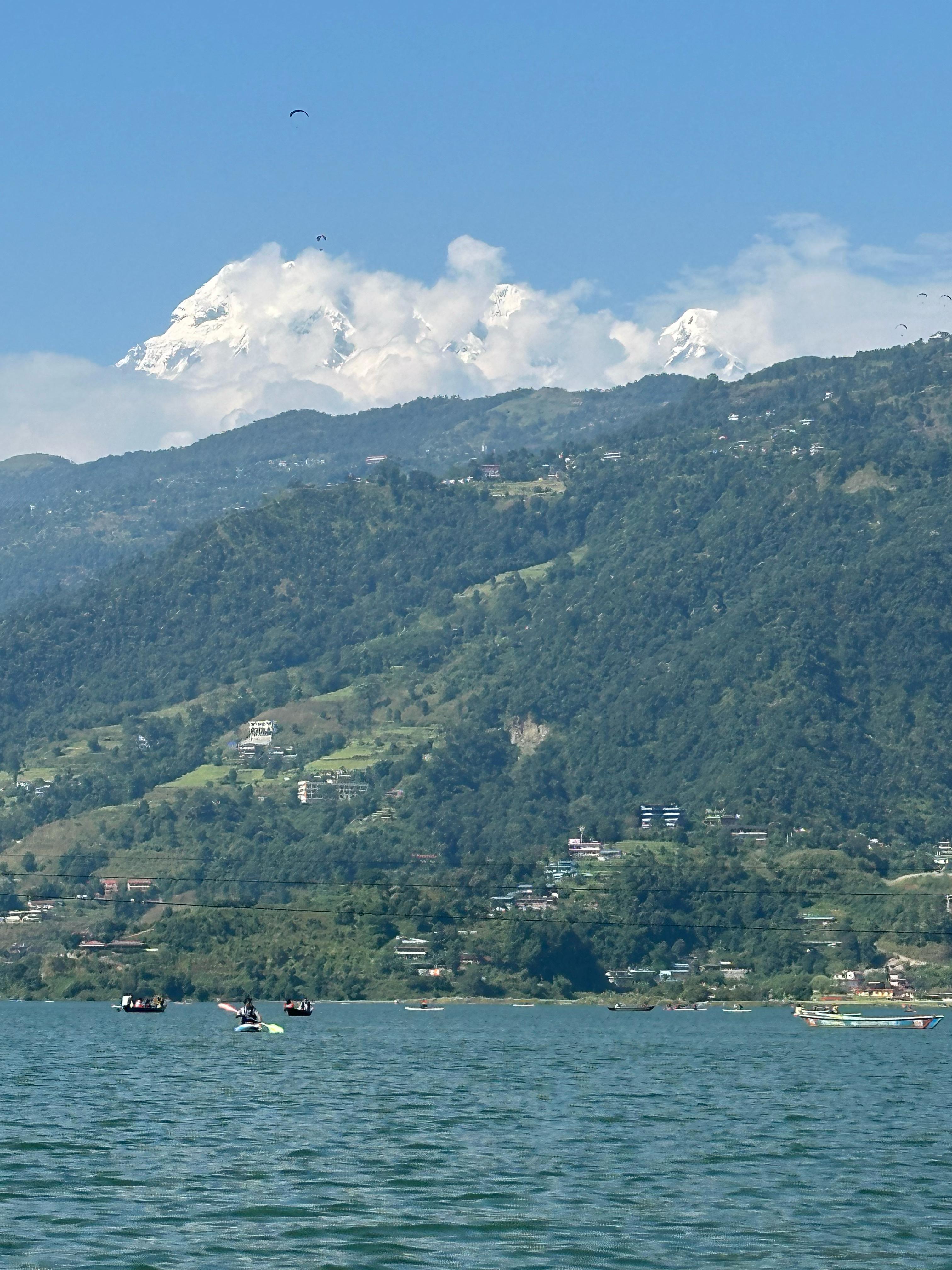 Pokhara: Sarangkot Sunrise, Phewa Lake, and Caves Tour