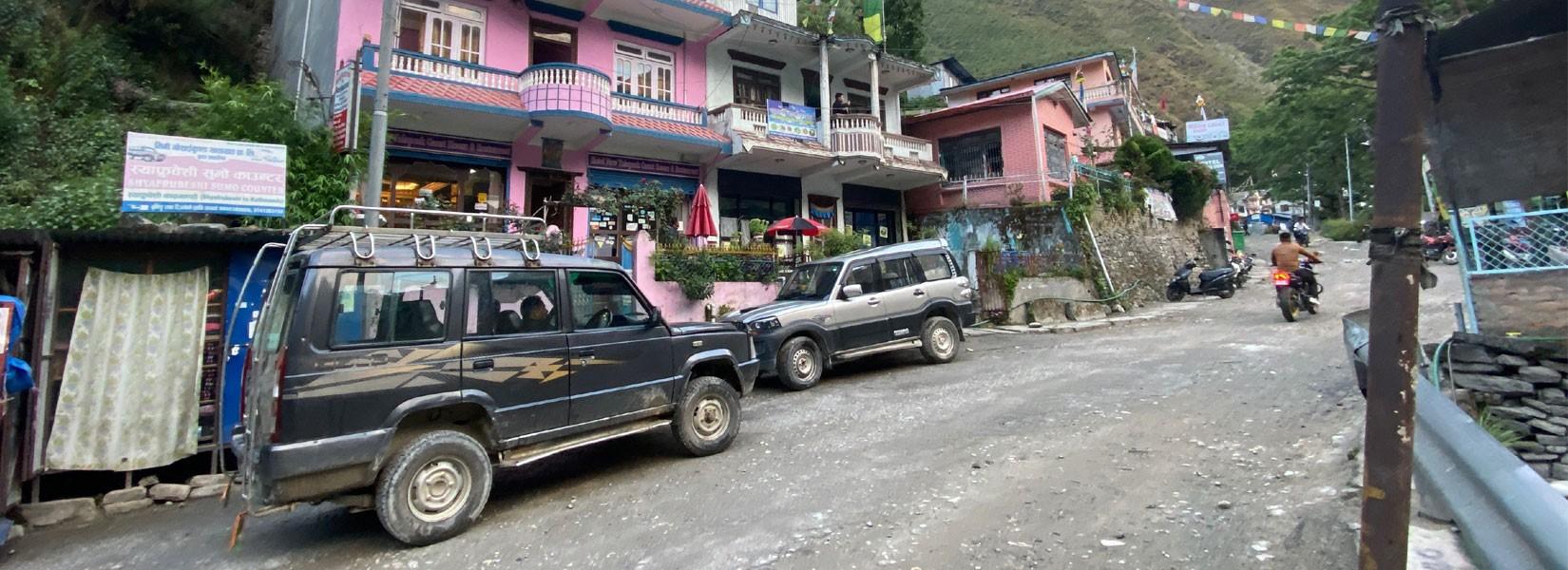 Jeep ticket to Salleri