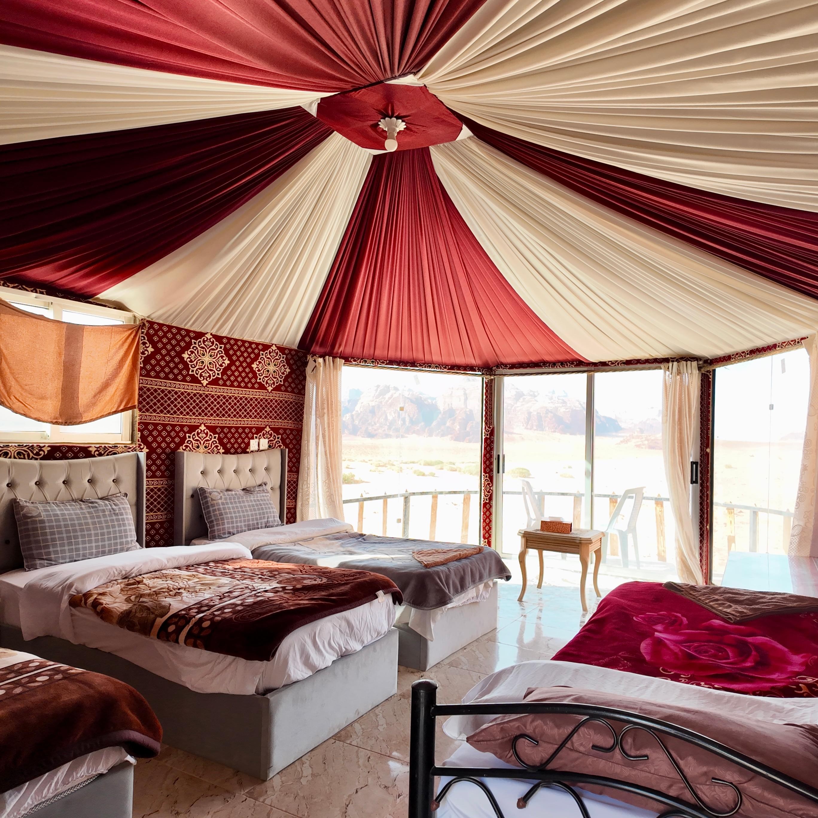 Wadi Rum Jeep Tour half day overnight stay deluxe tent 2