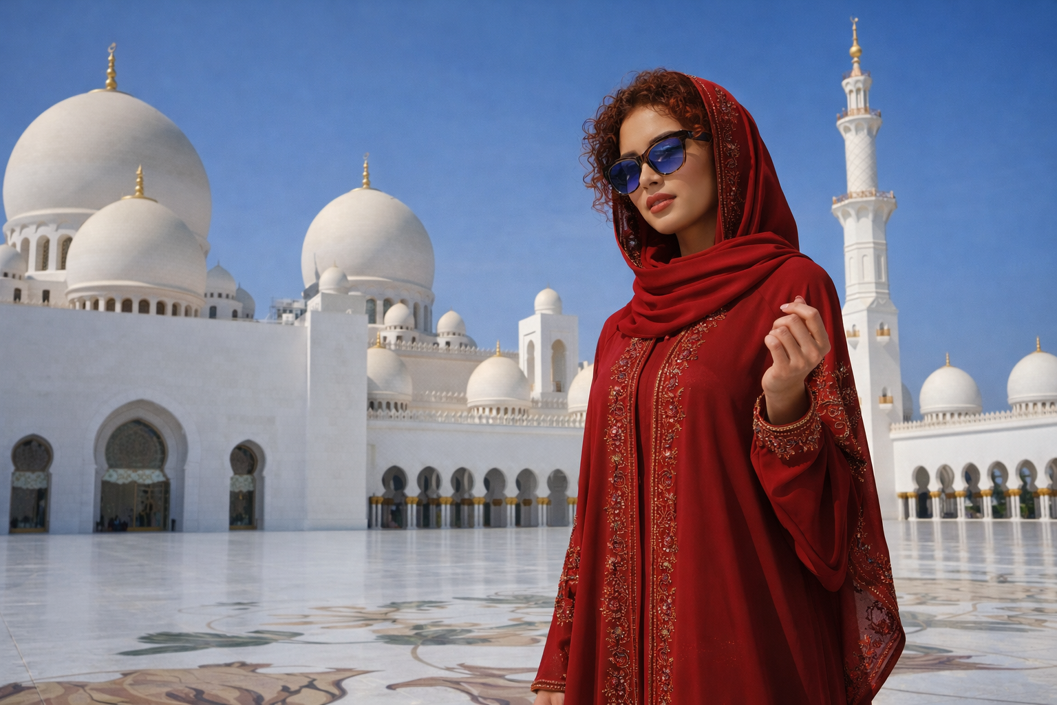 From Abu Dhabi: Half-Day Sheikh Zayed Mosque Guided Tour