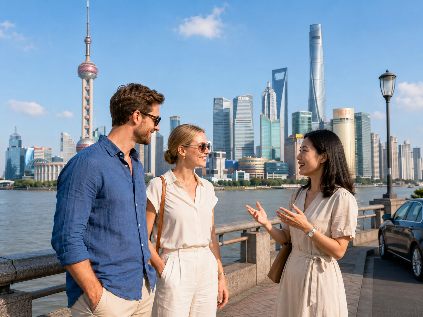 Shanghai: Private Half-Day City Highlights Tour with Car