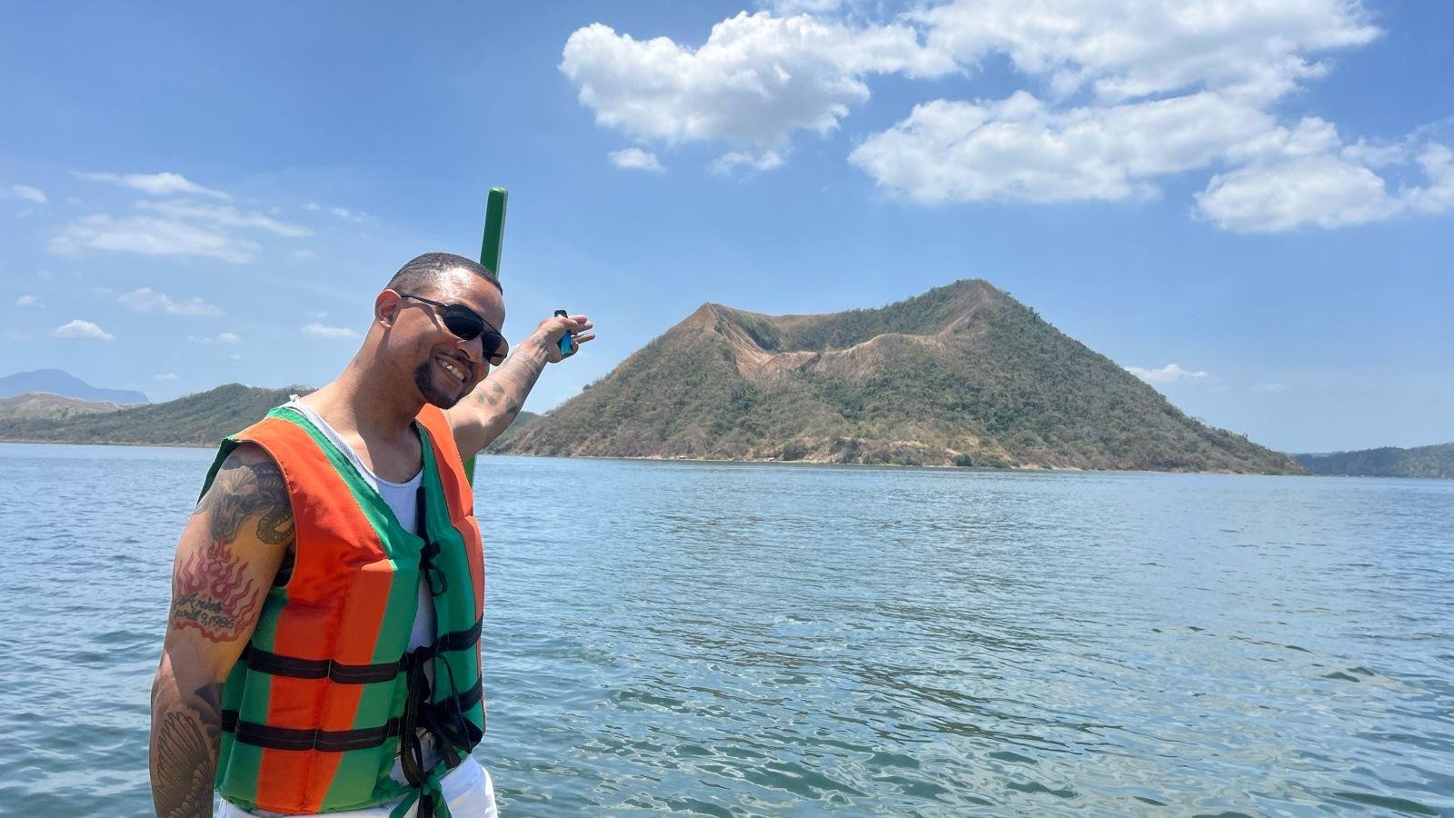 Taal Volcano Lake ( Boating around the lake ) 3