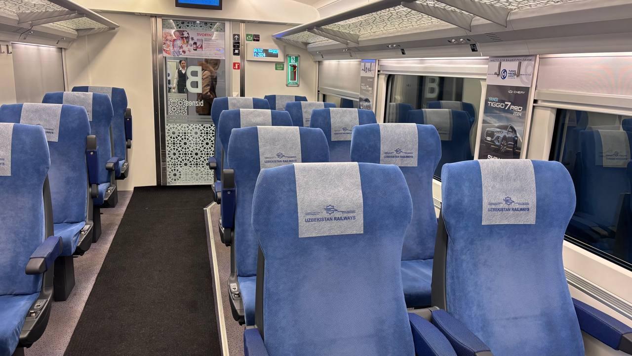 Tashkent-Samarkand: High-Speed Train Between City Centers 2