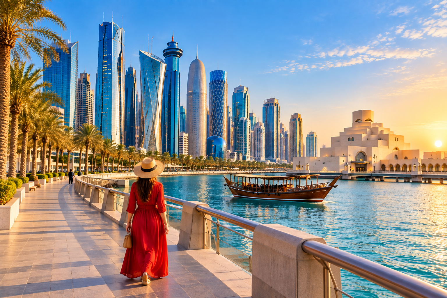 Doha: 4-Hour Layover Tour of Souq Waqif & Top Sights