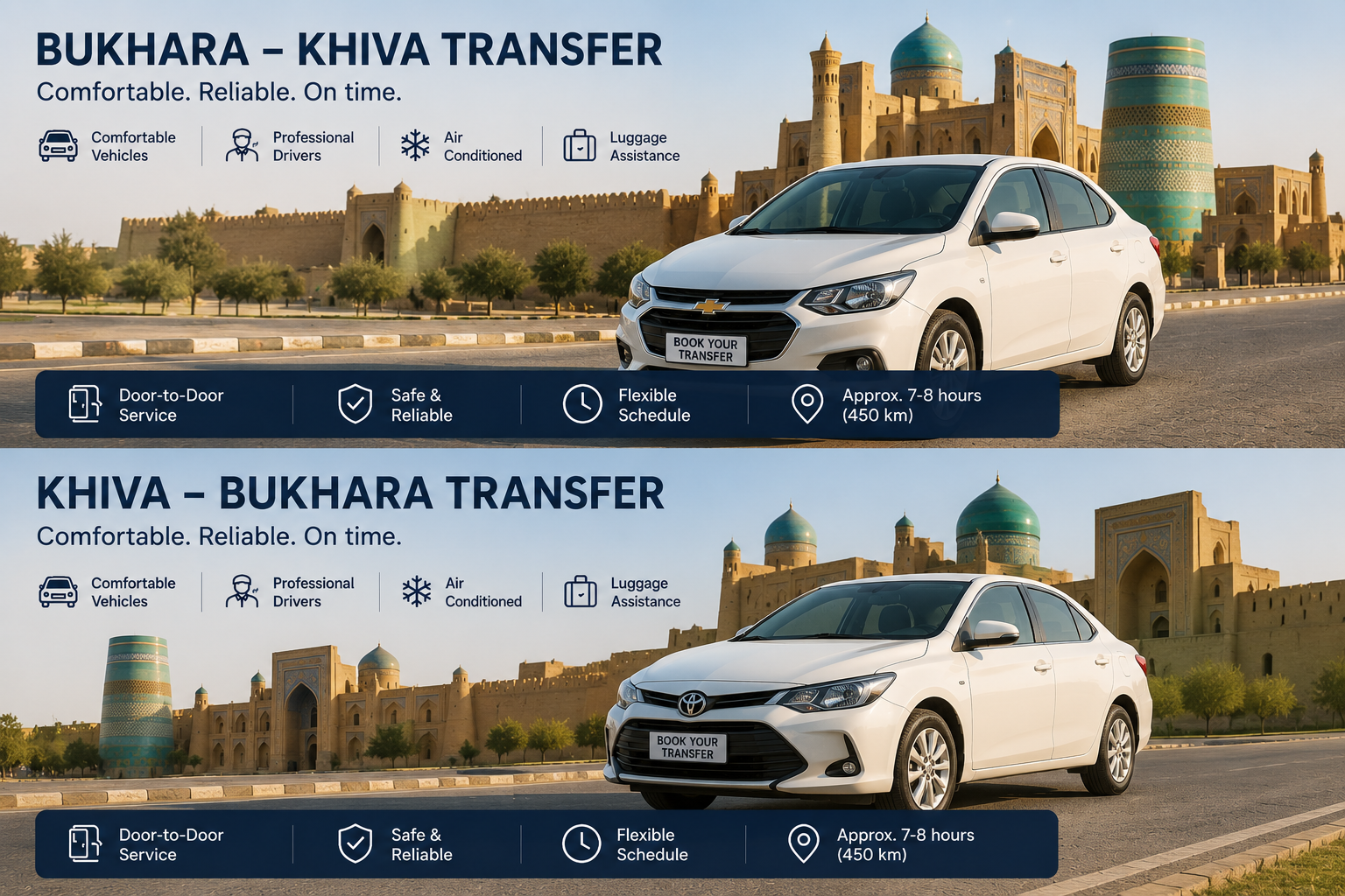 Bukhara-Khiva transfer 2
