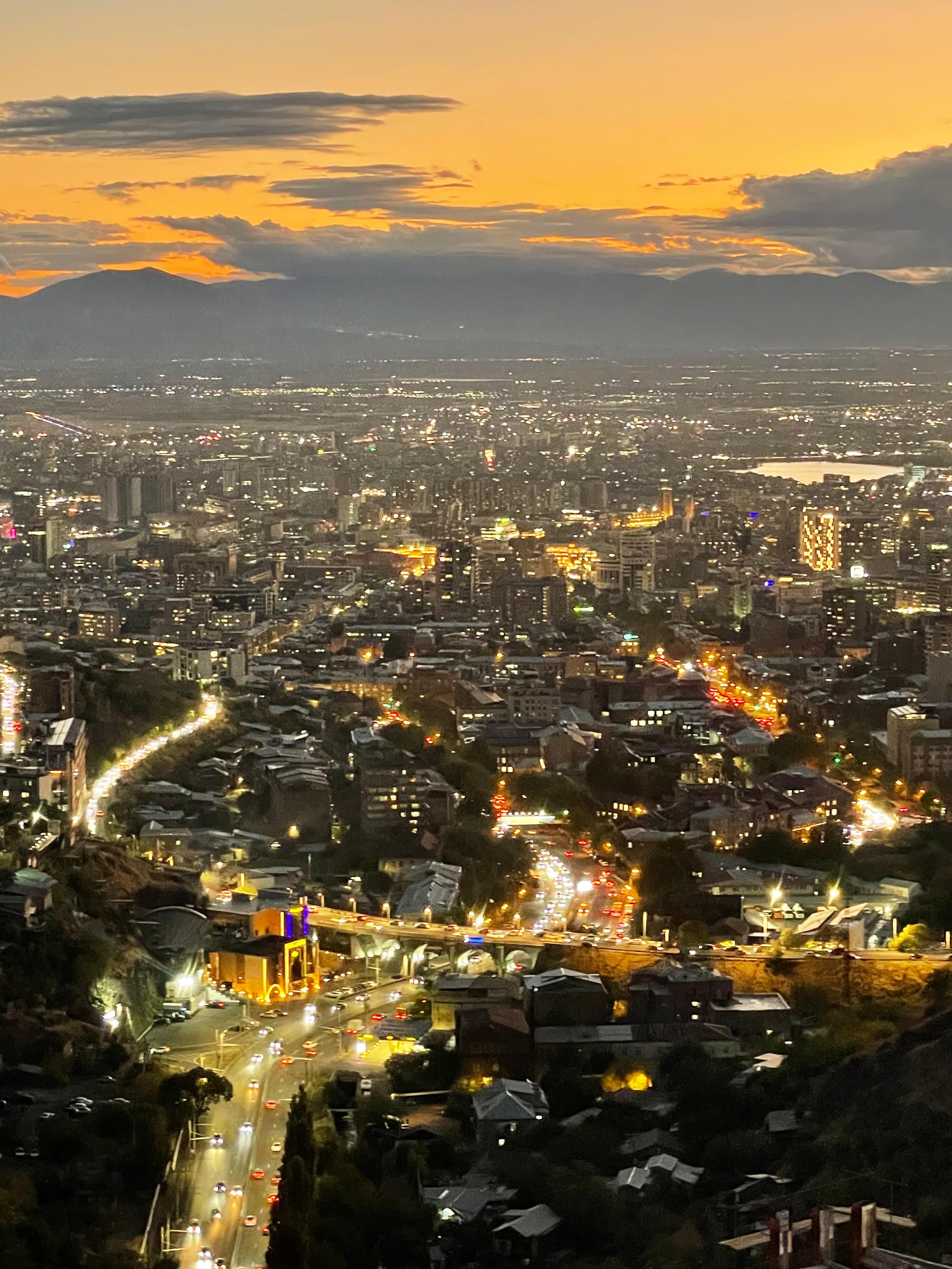Yerevan: Wine, Husky Cuddles & the City Glowing at Your Feet