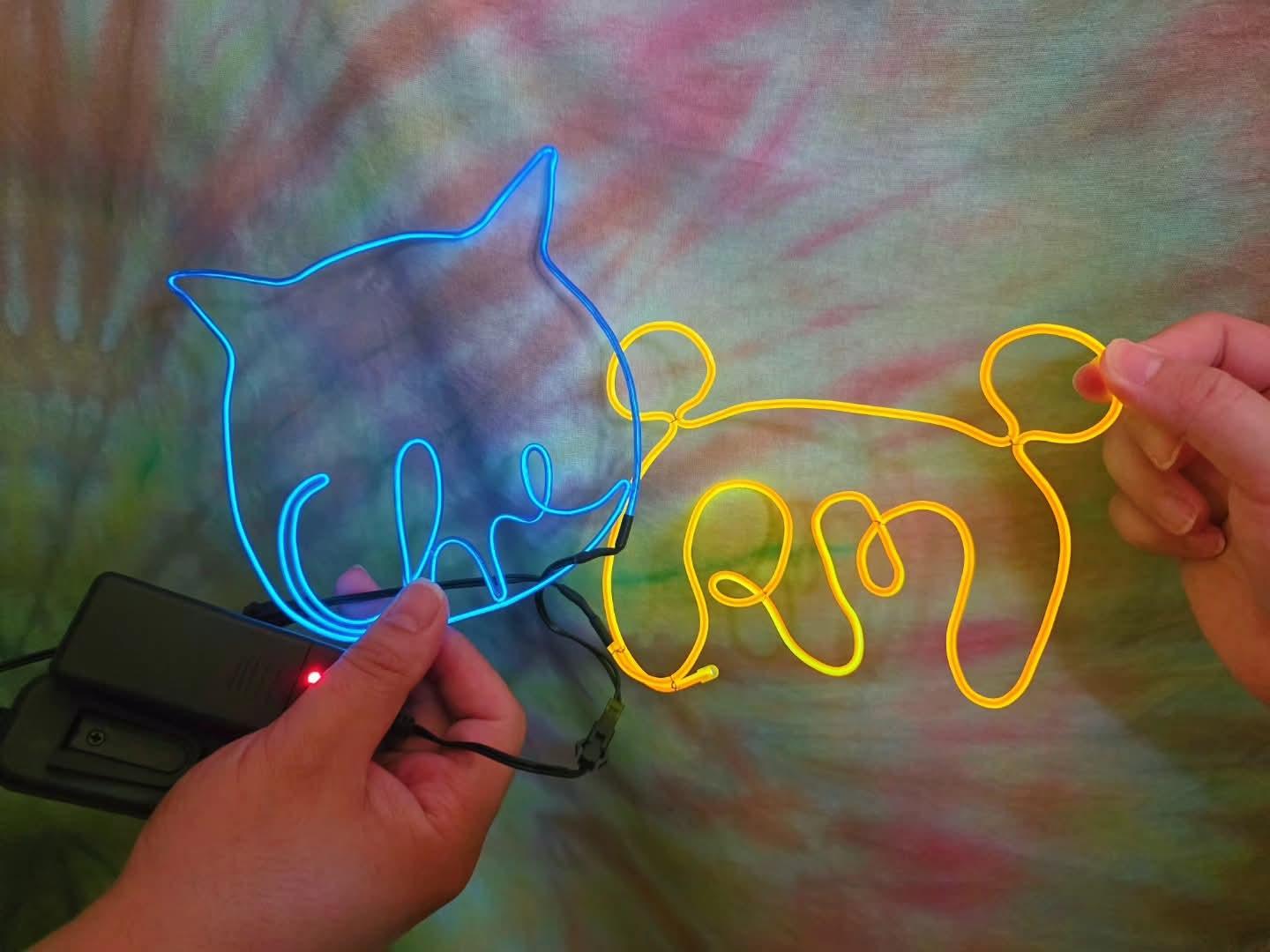 Hong Kong: Neon Cold Light Art Workshop Central 2
