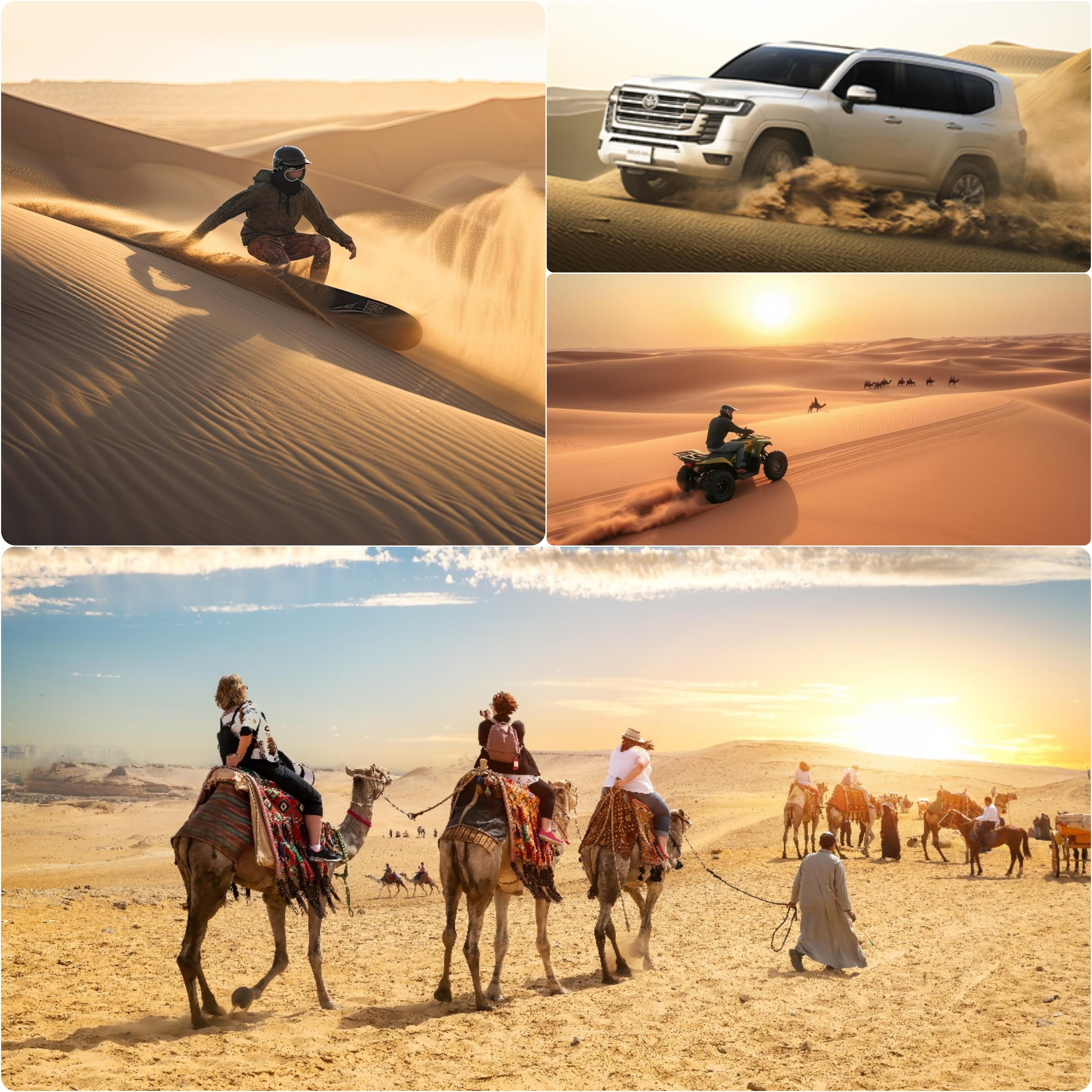 Doha: Desert Safari, Dune Bashing, Sandboarding, Camel Ride 2