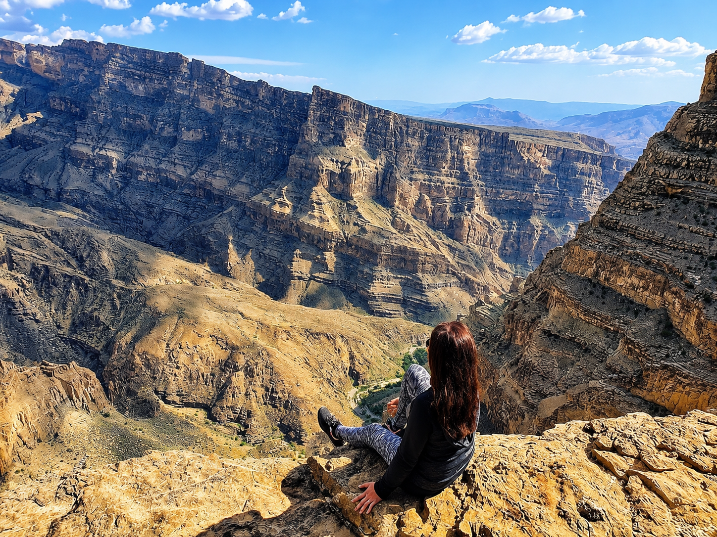 Shared Nizwa: Jebel Shams,Castle & Nizwa Fort Guided Trip — guided tour in Nizwa