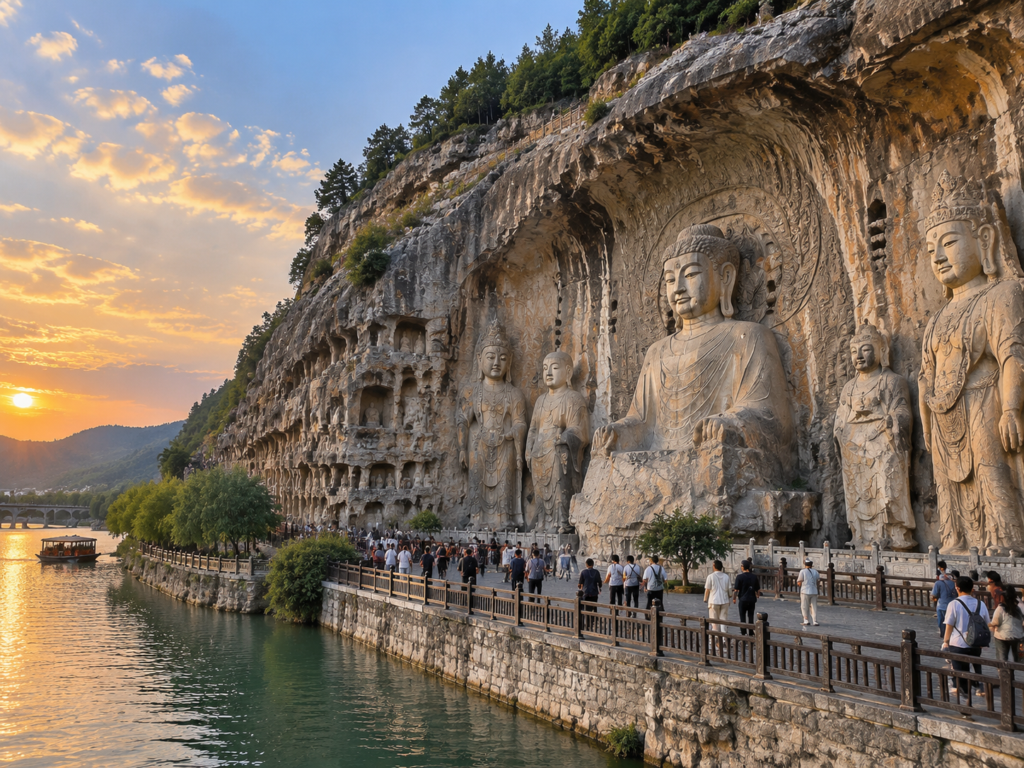 From Beijing: Luoyang Longmen Grottoes Day Trip by Train