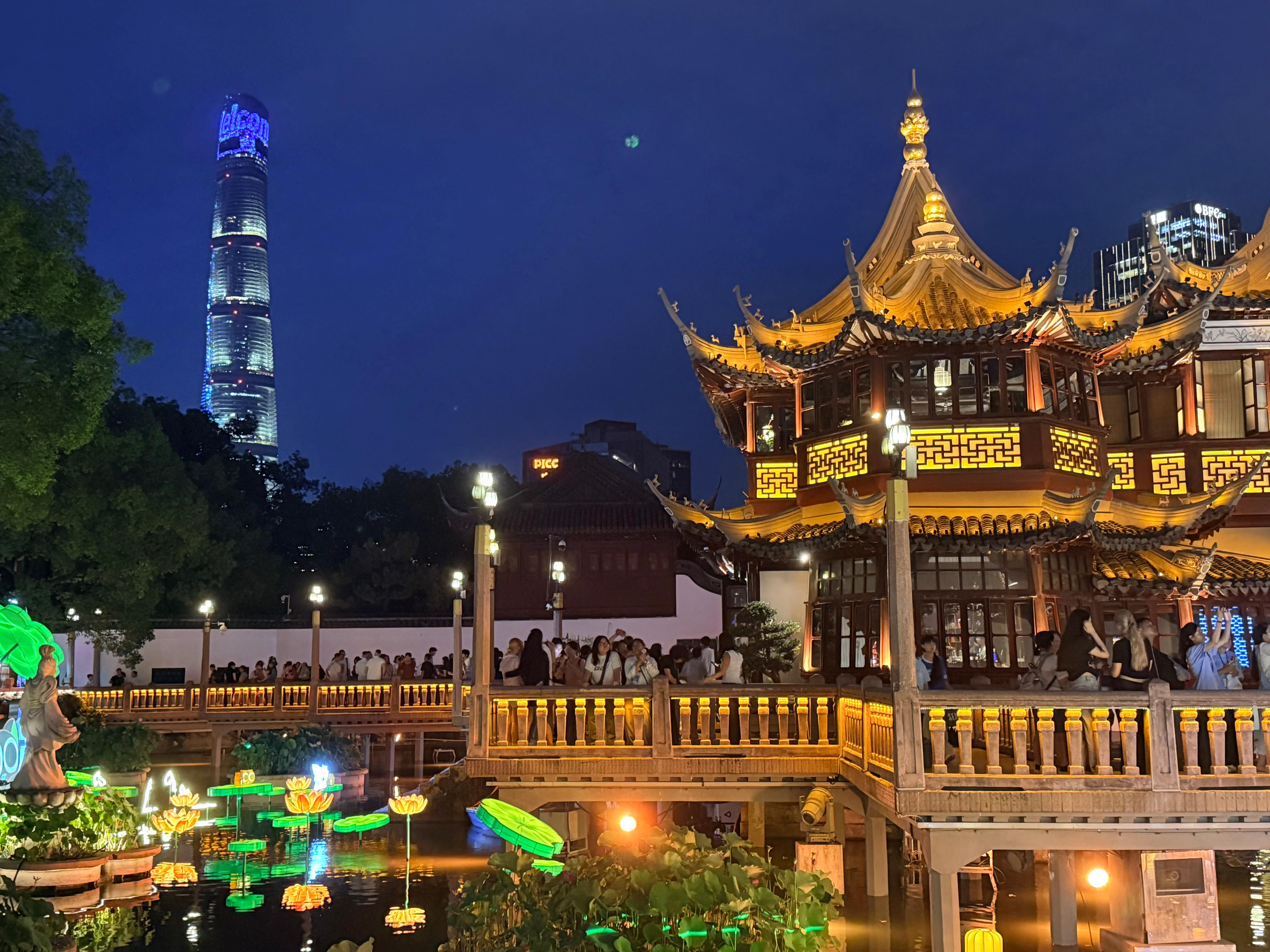 Shanghai Night Tour: Acrobatic Show and Market Shopping