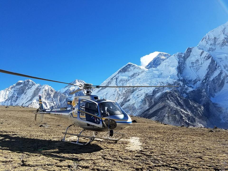 Kalapathar landing Everest Helicopter Tour