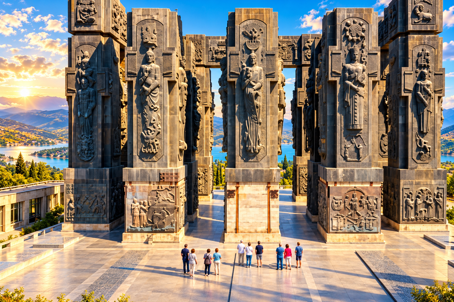 From Tbilisi: Kakheti Wine Tour + Sighnaghi Bodbe Chronicles