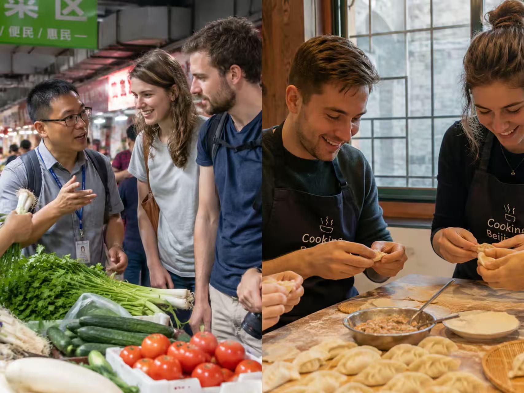 Beijing: Dumpling Making Tour with Hutong & Market Walk