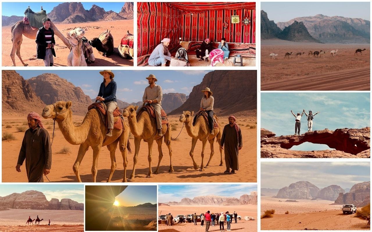 Wadi Rum 4-Day All-Inclusive Camel Trekking & Desert Tour