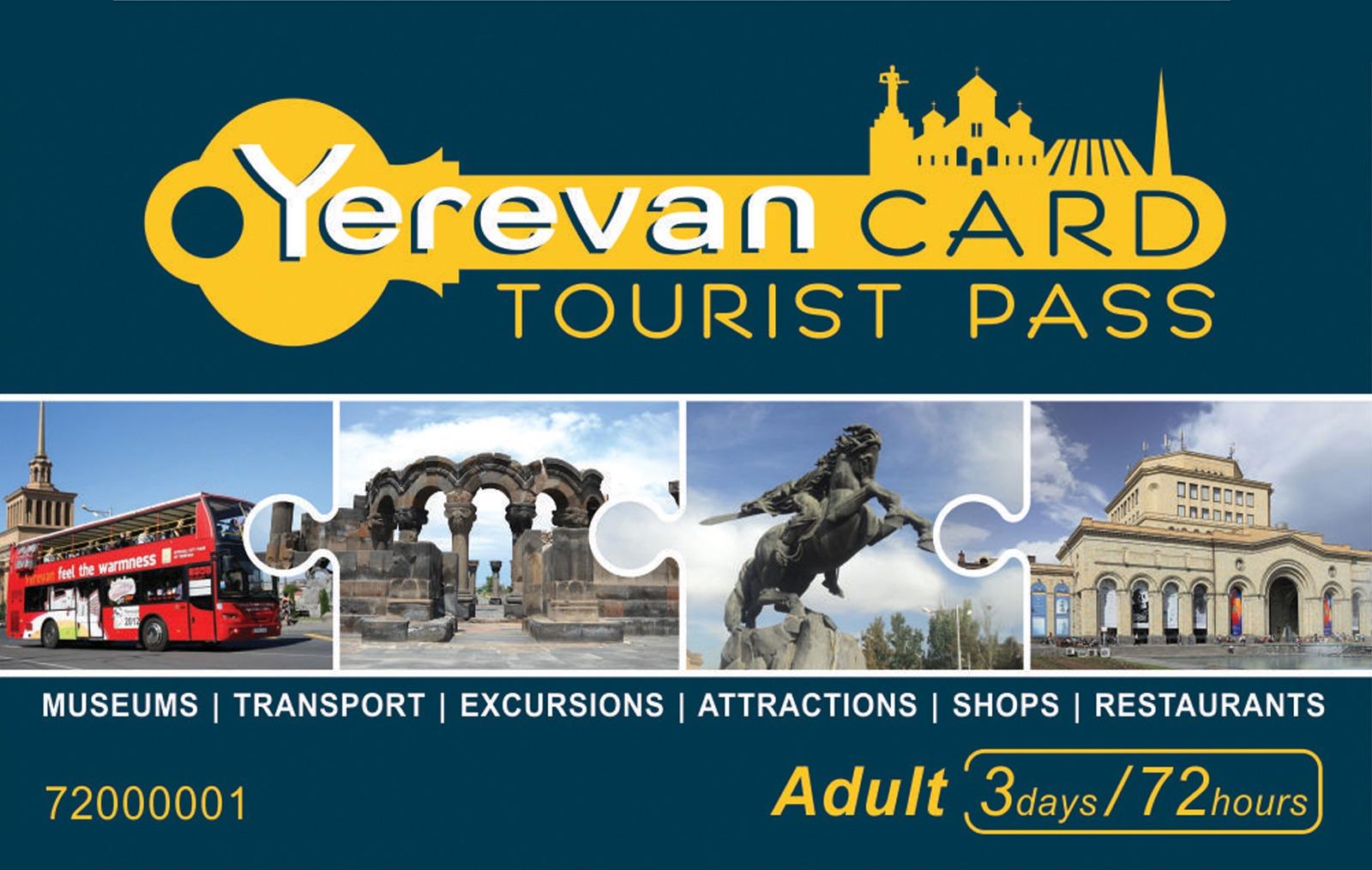 YerevanCard: 3-Day City Pass