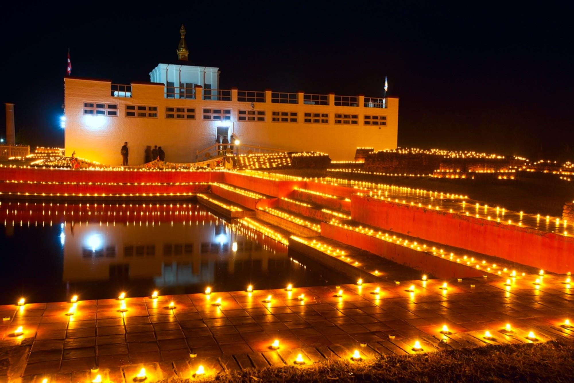 From Kathmandu: Lumbini 1-Day Tour with Round-Trip Flights