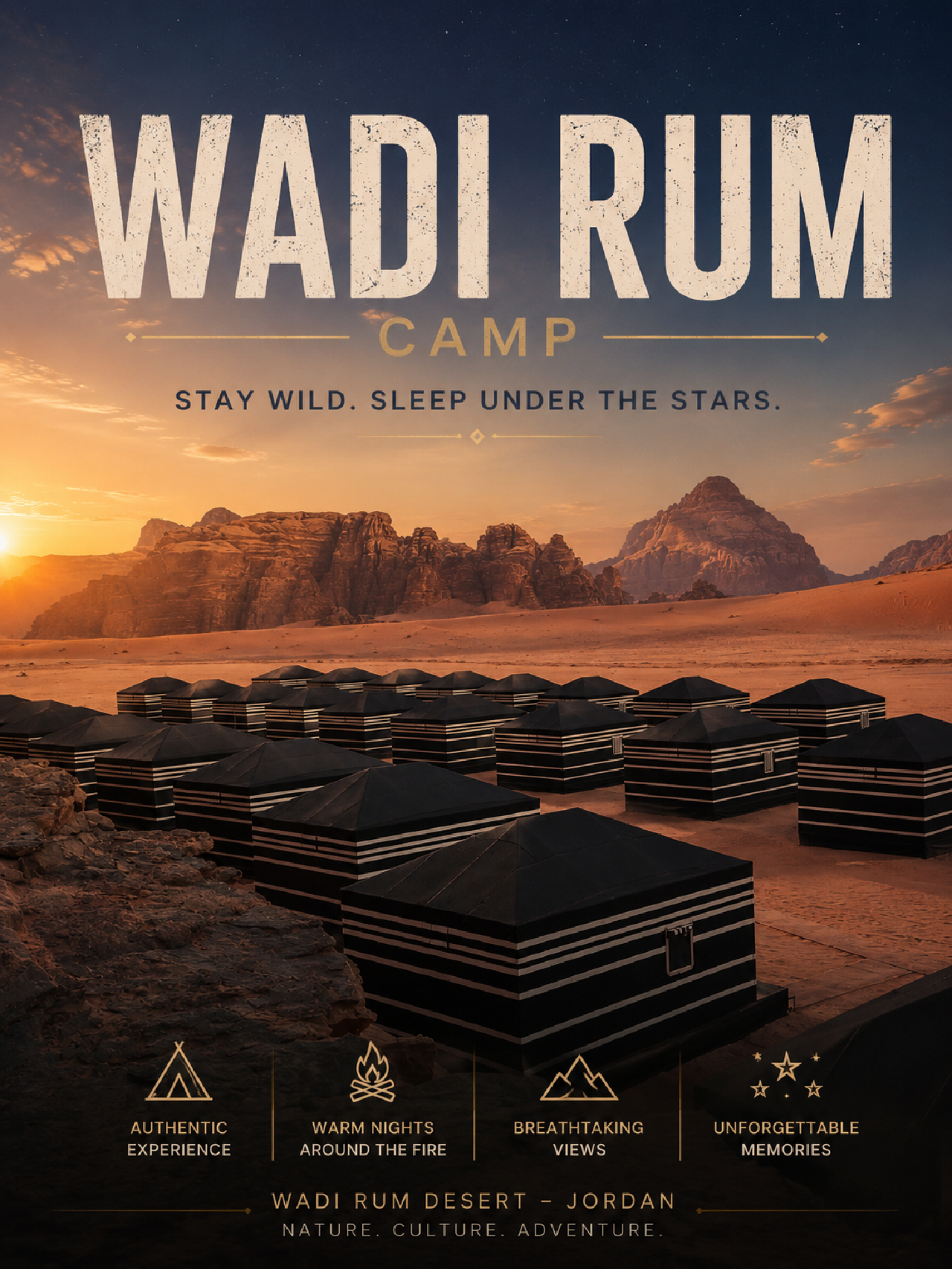 Wadirum: Overnight In Bedouin Camp With Various Activities