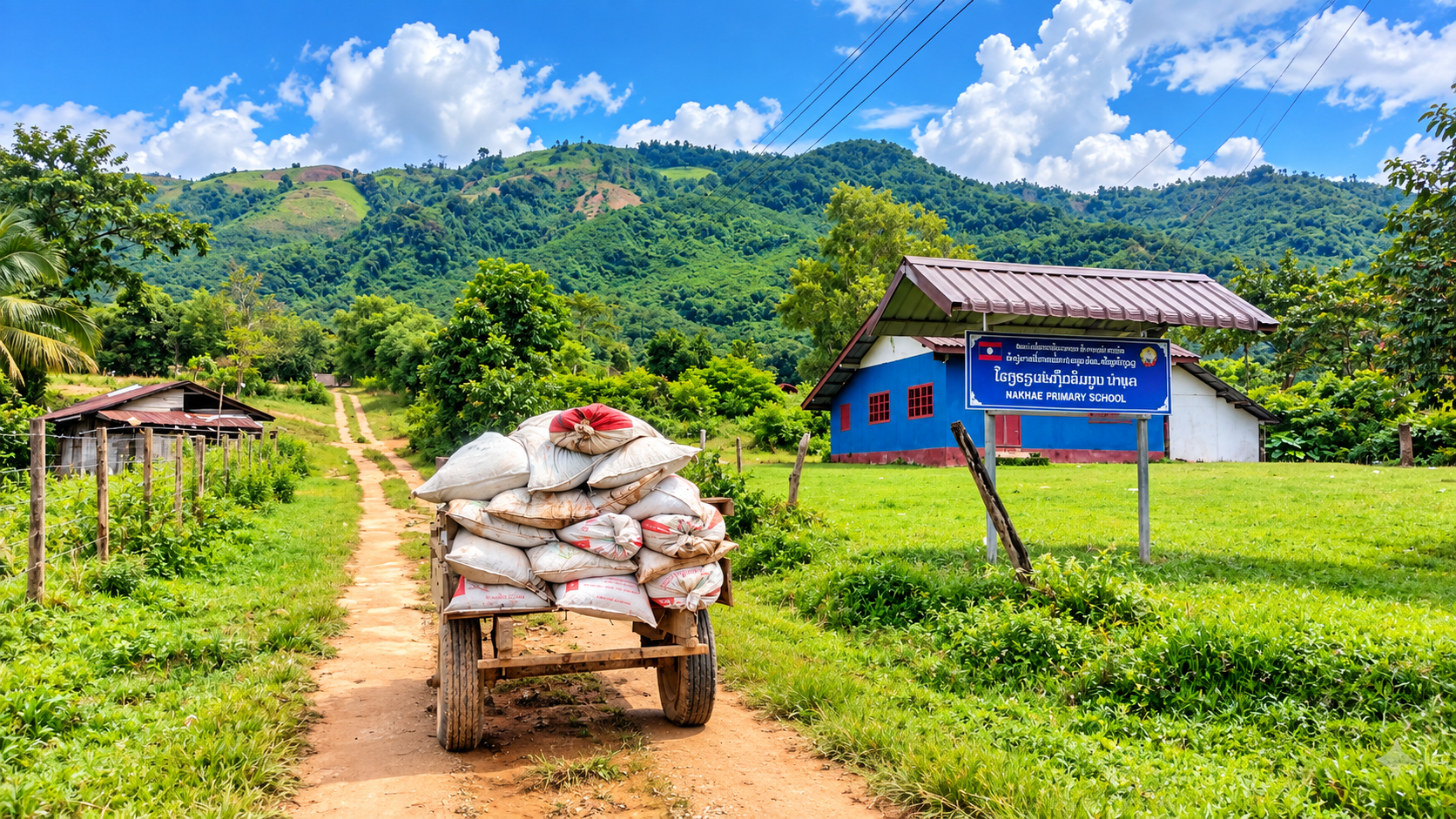 Vang Vieng: Village Brickmaking Workshop & Cooking Class