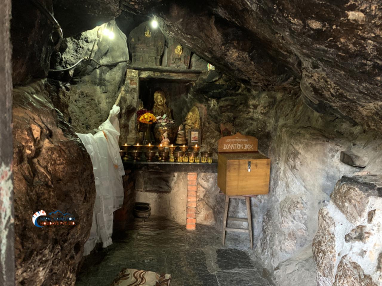 From Kathmandu: Sacred Asura Cave & Neydo Monastery Day Trip 2