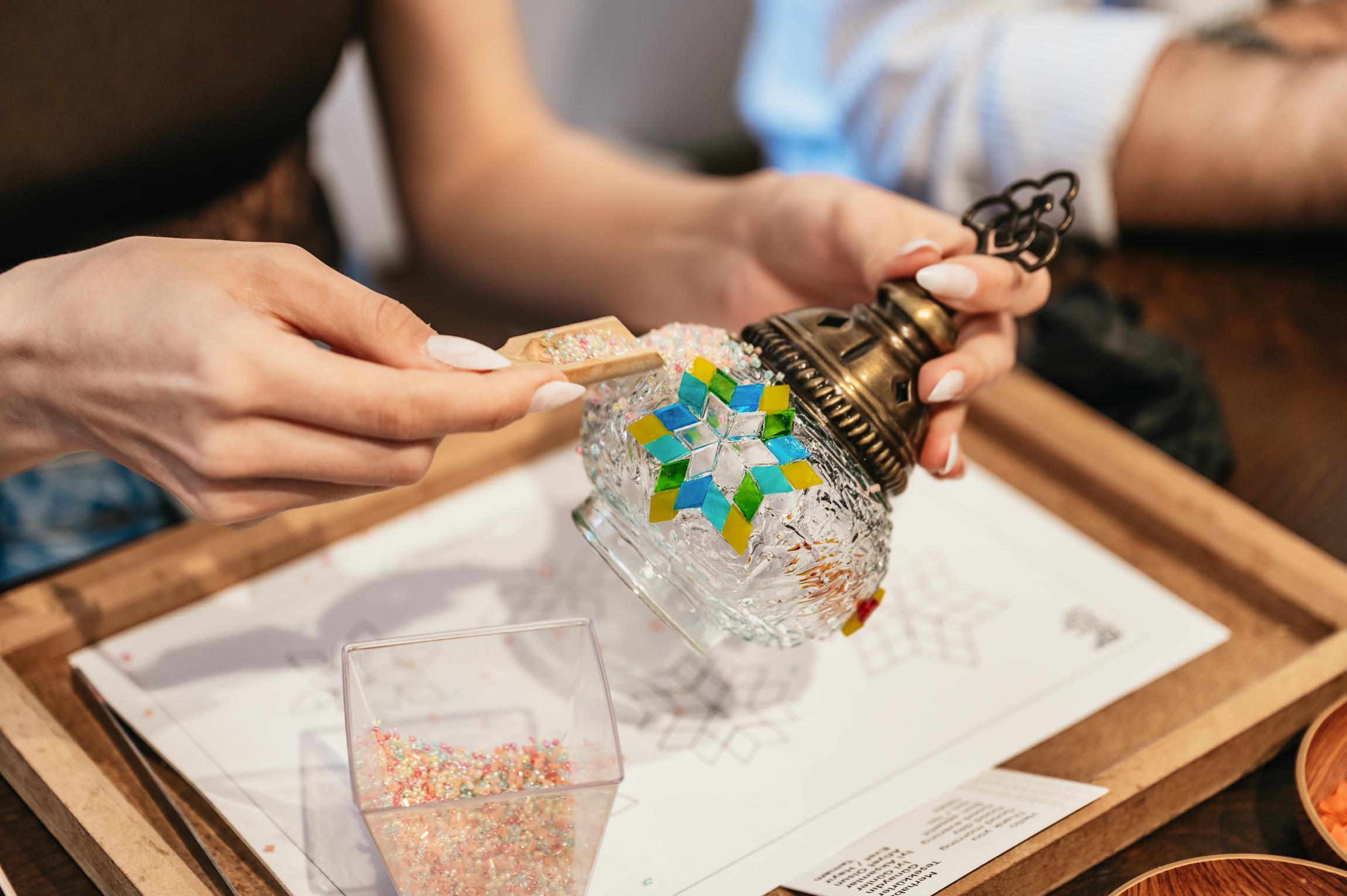 Istanbul: Original Mosaic Lamp Workshop near Blue Mosque 2