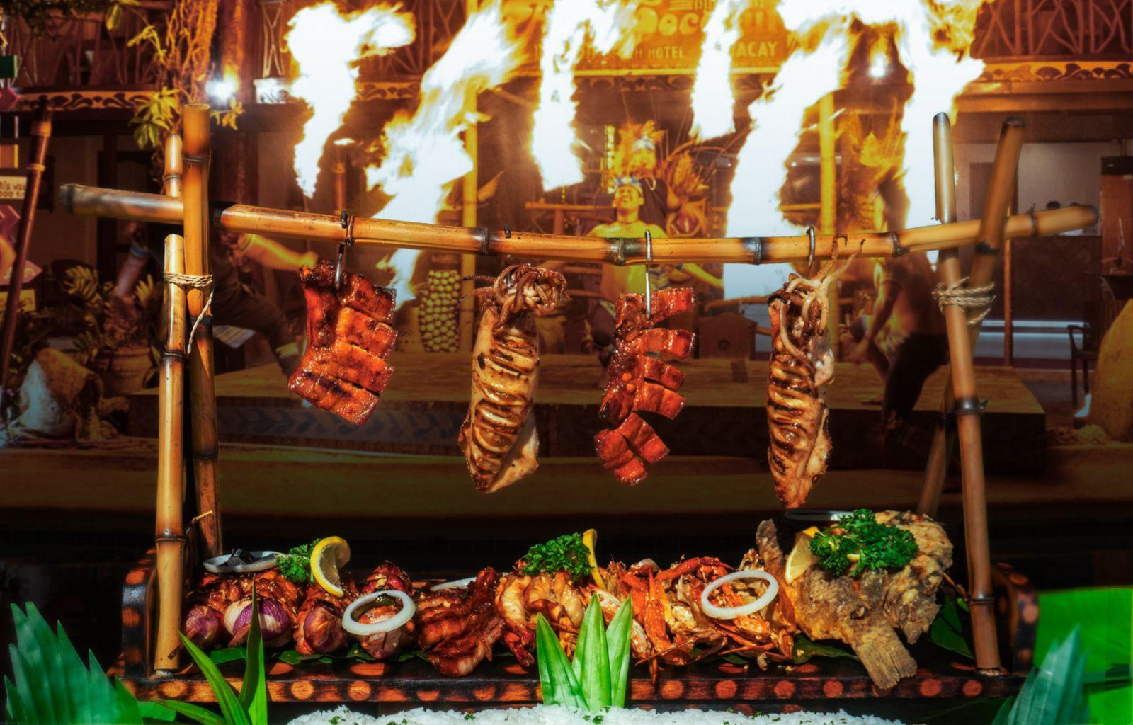 Borocay: Fire Dancing Show at Red Coconut Beach Hotel 3