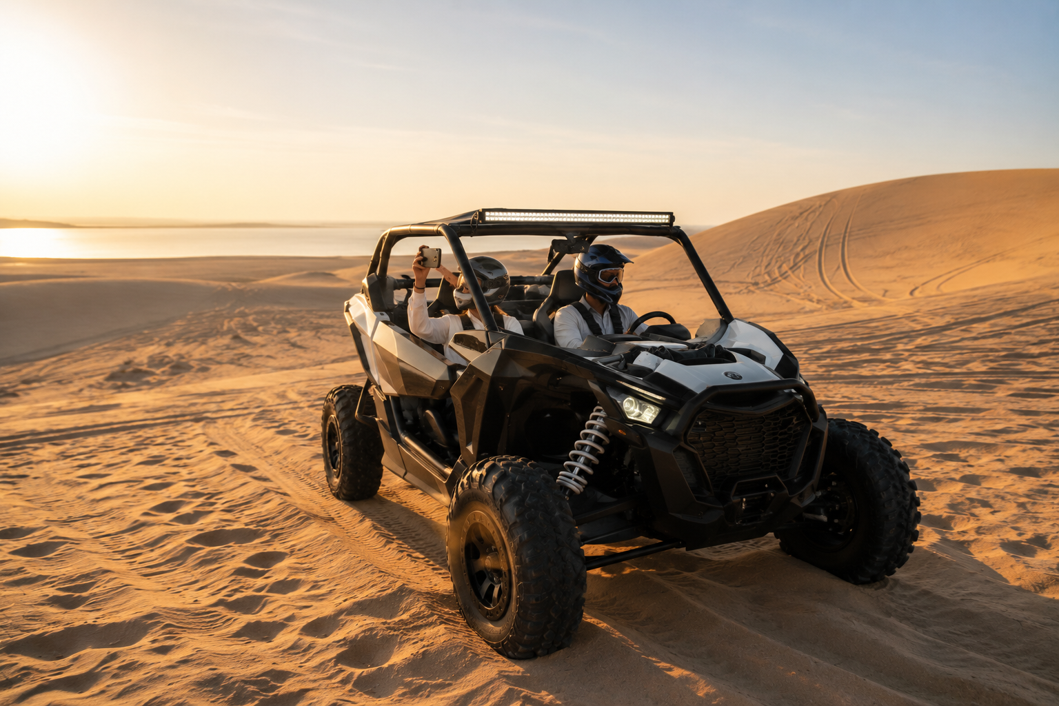 Qatar: Guided Self-Drive Dune Buggy Ride Through the Desert