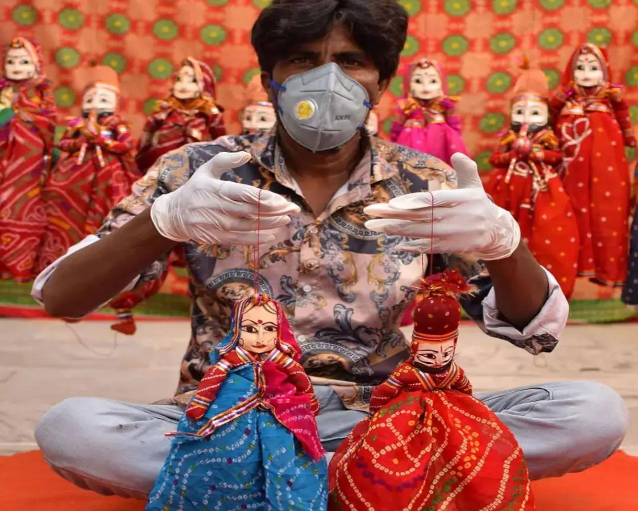 Jaipur: Kathputli Puppet-Making Workshop & Show