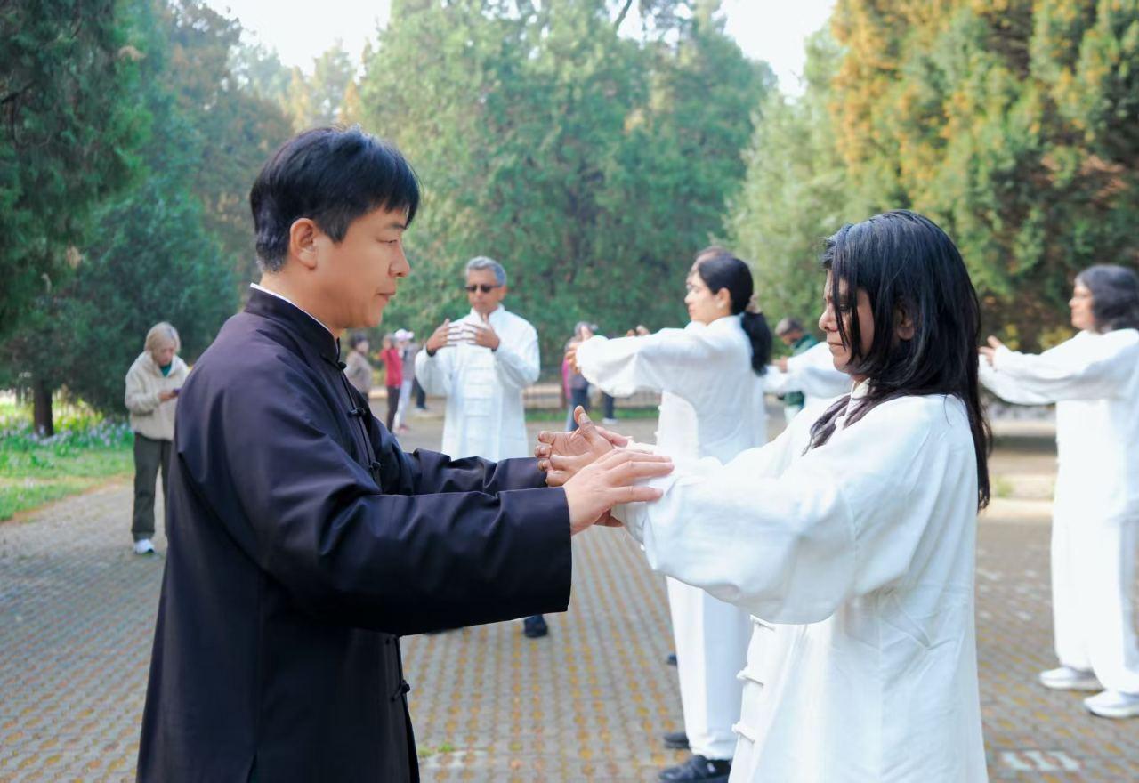 Beijing Private Tai Chi Class 2