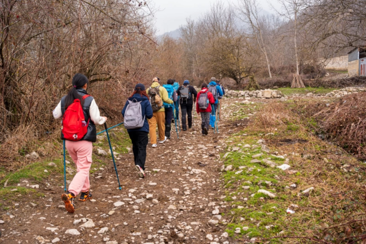From Baku: A Day Guided Hiking Tour with Transfer
