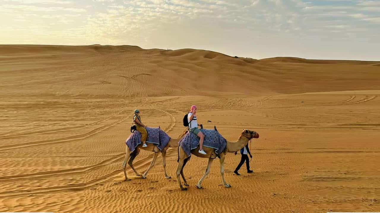 Dubai: VIP Desert Safari with Quad Bike, Camel Ride & Dinner 2