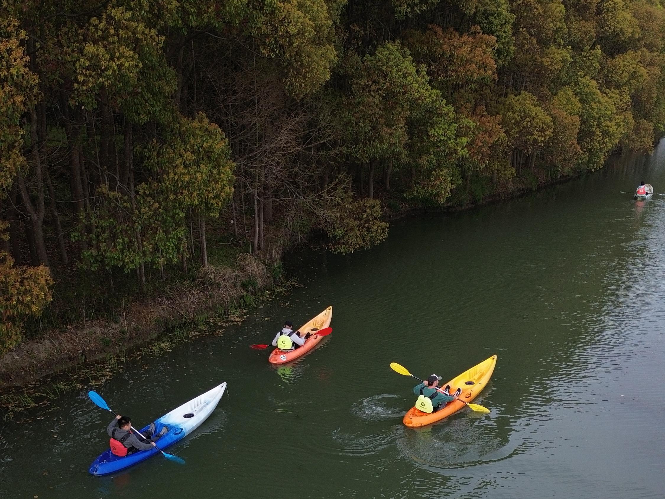 Shanghai: Jungle Kayaking Tour with Drone Photography 2