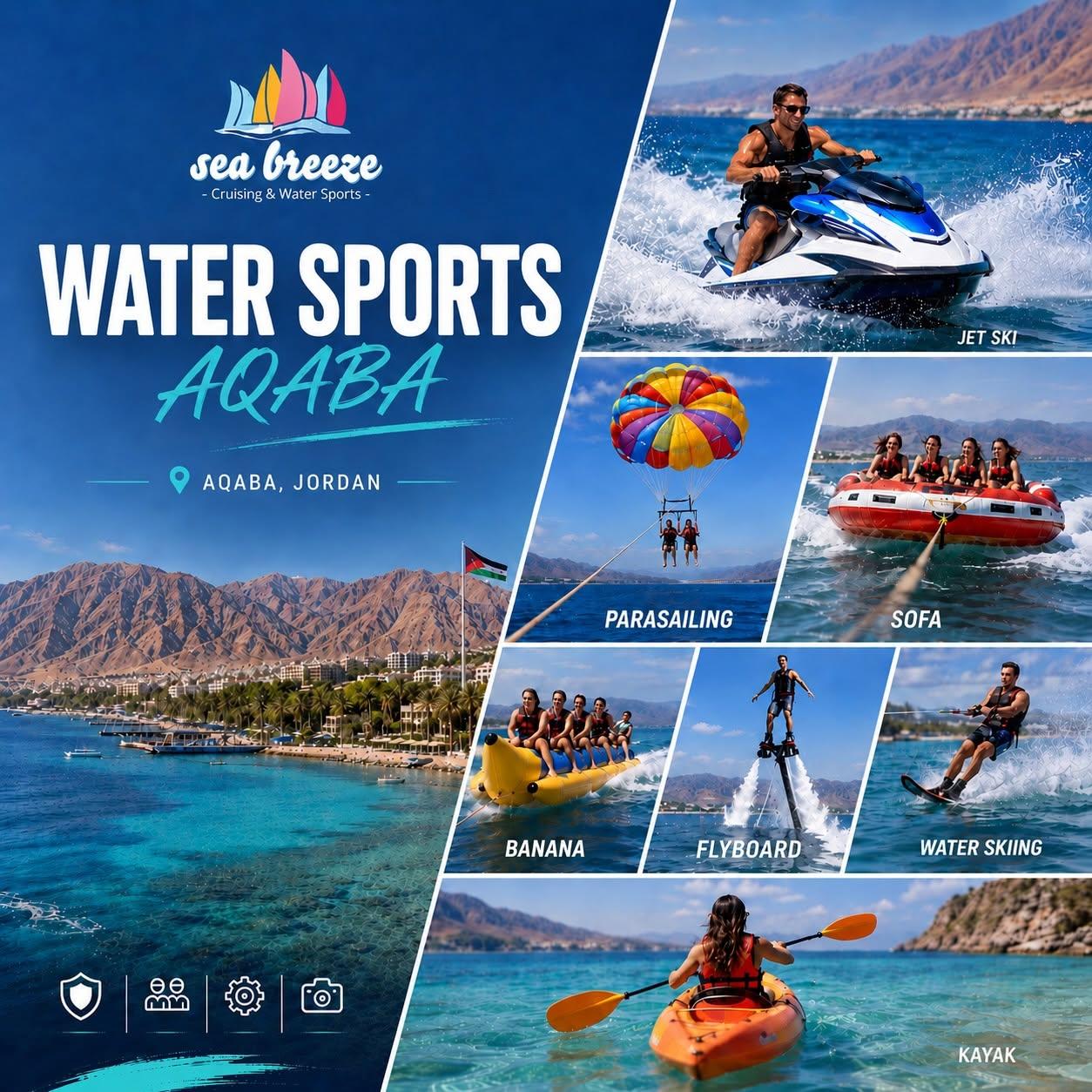 Jet Ski or Speedboat Ride Aqaba Red Sea — guided tour in Aqaba