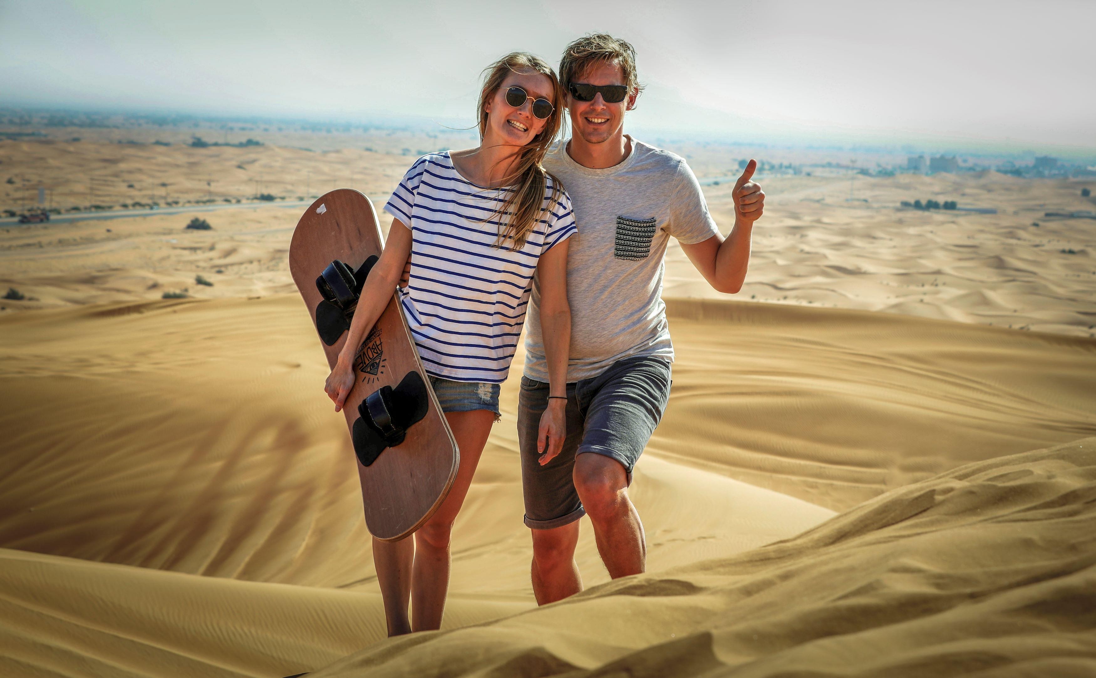 Doha: Sunset Desert Safari, ATV, Camel Ride and Sandboarding 2