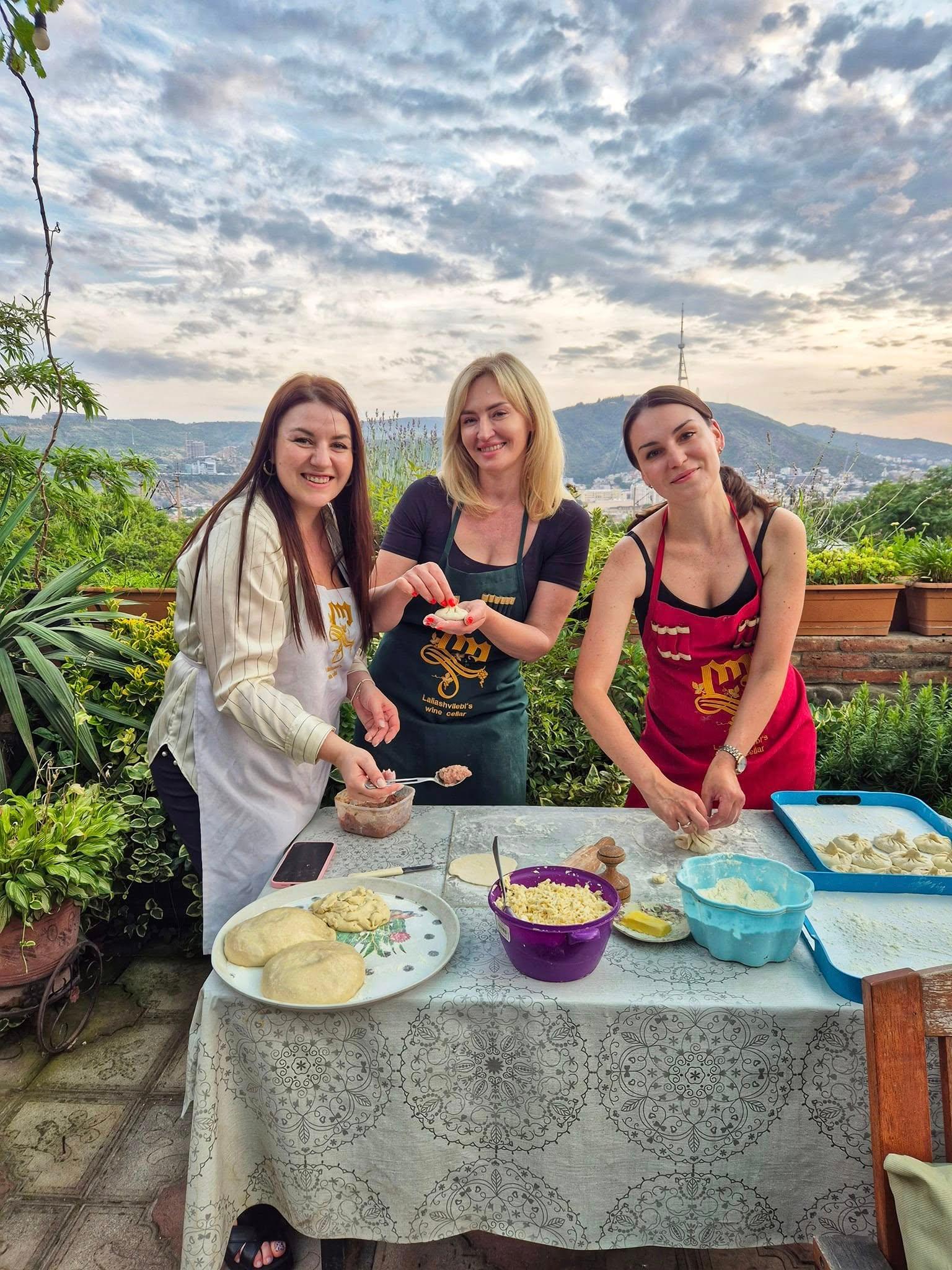 Tbilisi: Khinkali &Khachapuri Cooking Class with Certificate